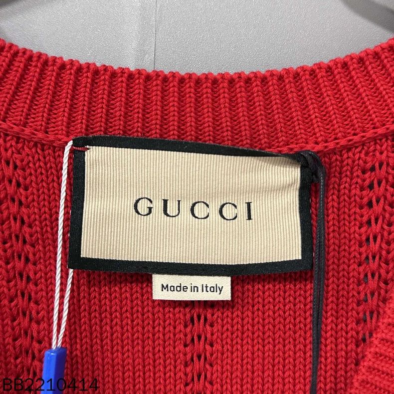 Gucci Gucci Embroidered floral v-neck knitted sweater 2503-Nextar Size S / US 4 / IT 40 - 4 Thumbnail