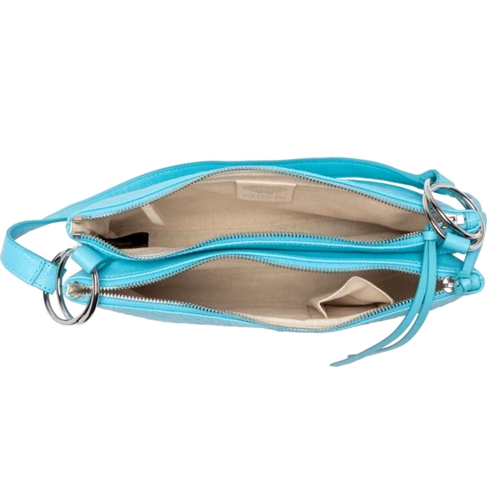 Vince Camuto Vince Camuto Livy Leather Shoulder Bag - Pool Aqua Size ONE SIZE - 7 Thumbnail