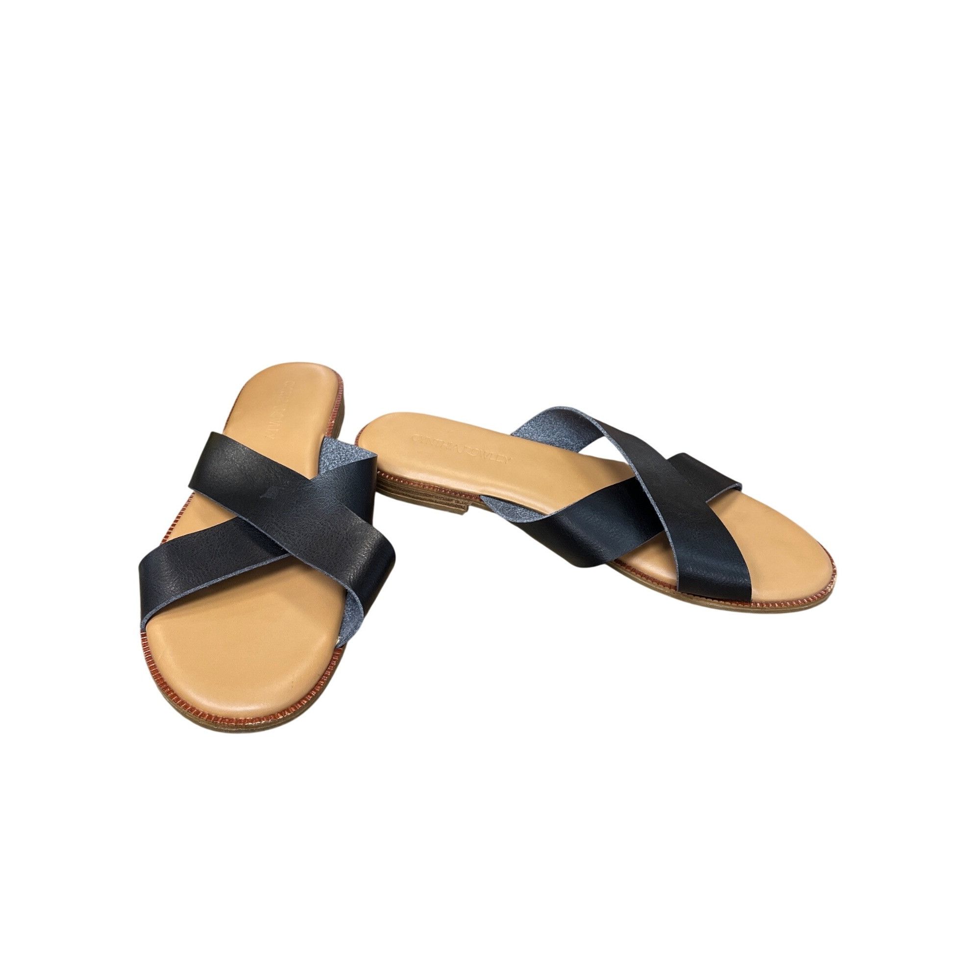 Cynthia Rowley Cynthia Rowley wms black peep open slip pon sandals sz 9.5 S Size US 9.5 / IT 39.5 - 1 Thumbnail