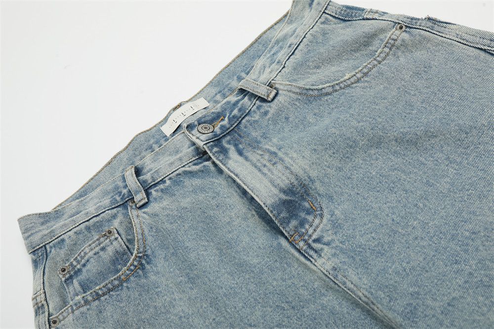 Japanese Brand × Vintage Men's loose pocket ripped casual scimitar jeans Size US 32 / EU 48 - 4 Thumbnail