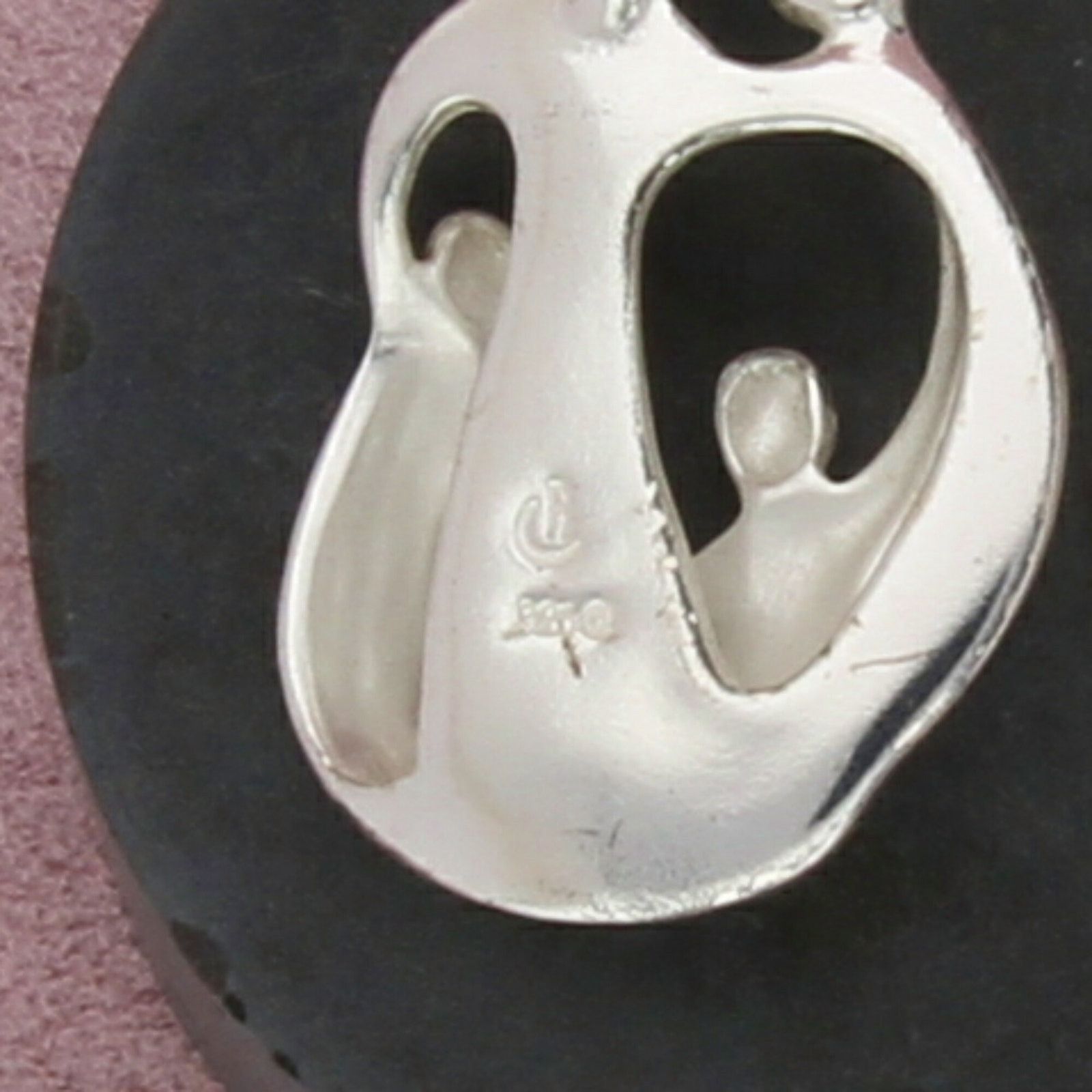 Sterling Silver carolyn pollack sterling silver loving family pendant Size ONE SIZE - 3 Thumbnail