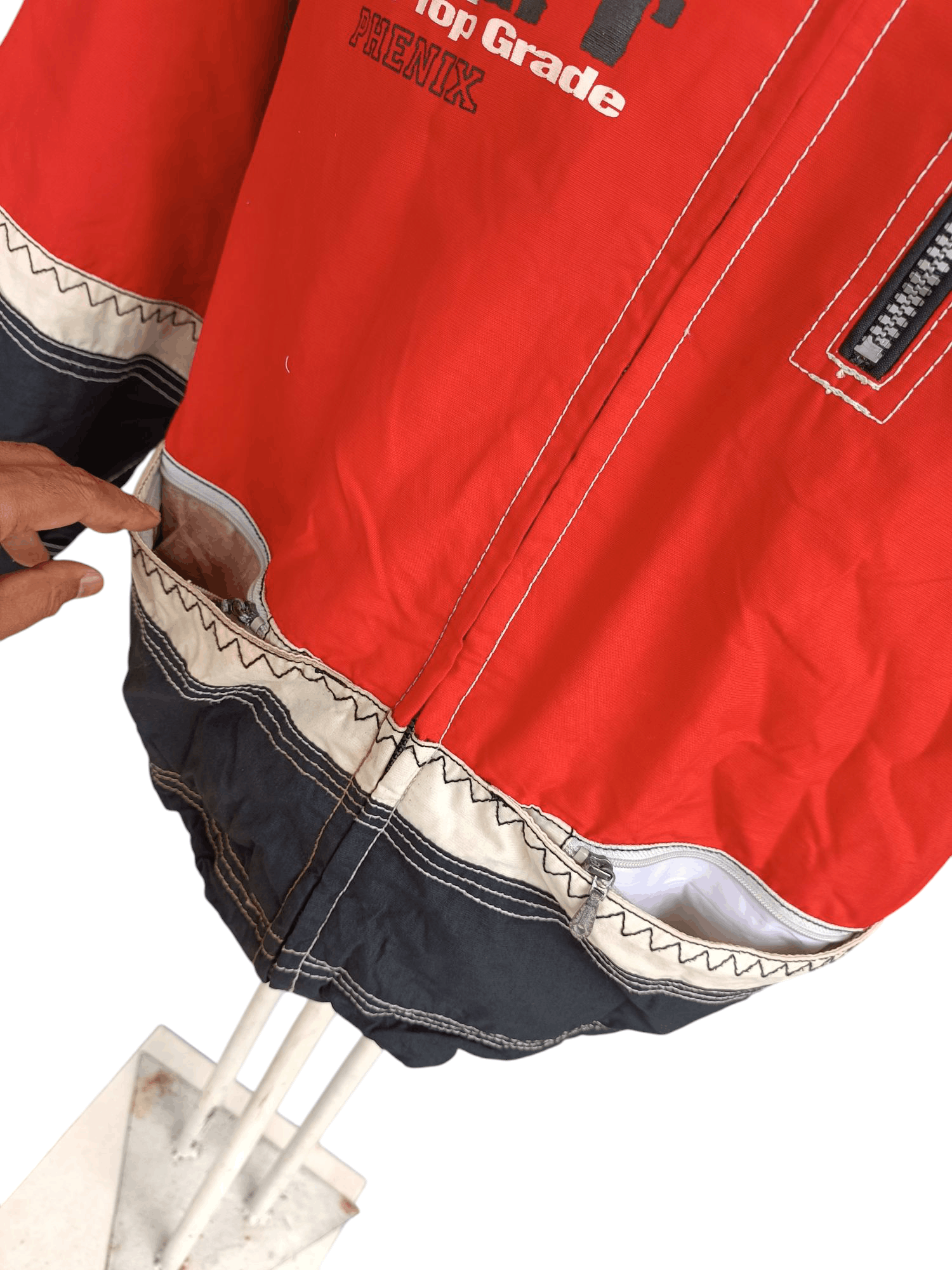 Phoenix Clothing × Vintage 💥RARE💥Phenix Wolf Cordura Ski Zipper Hoodie Jacket SW10 Size US L / EU 52-54 / 3 - 9 Thumbnail