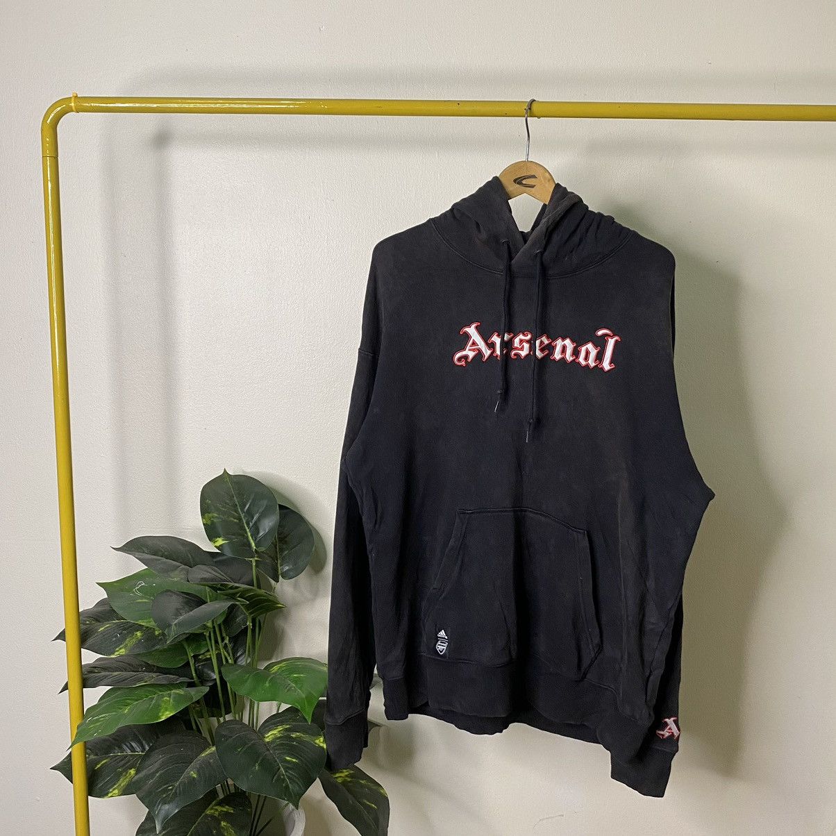 Adidas Vintage Y2K Adidas x Arsenal Hoodie Size US XL / EU 56 / 4 - 1 Thumbnail