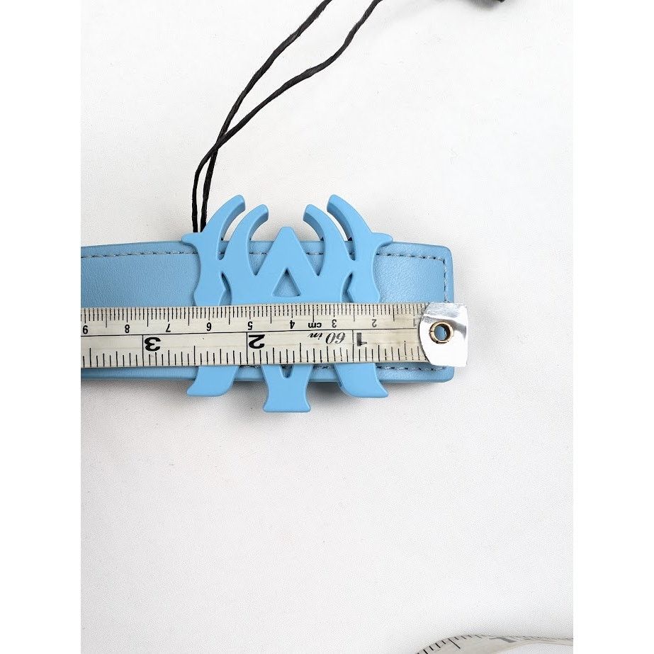 o1rshd1 Size:80 / 4CM Reversible Belt in Black/Air Blue