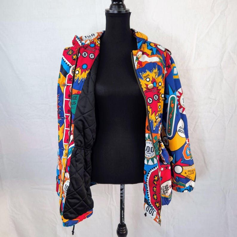 Moschino Moschino pinball/casino/vegas puffer jacket. Size L / US 10 / IT 46 - 3 Thumbnail