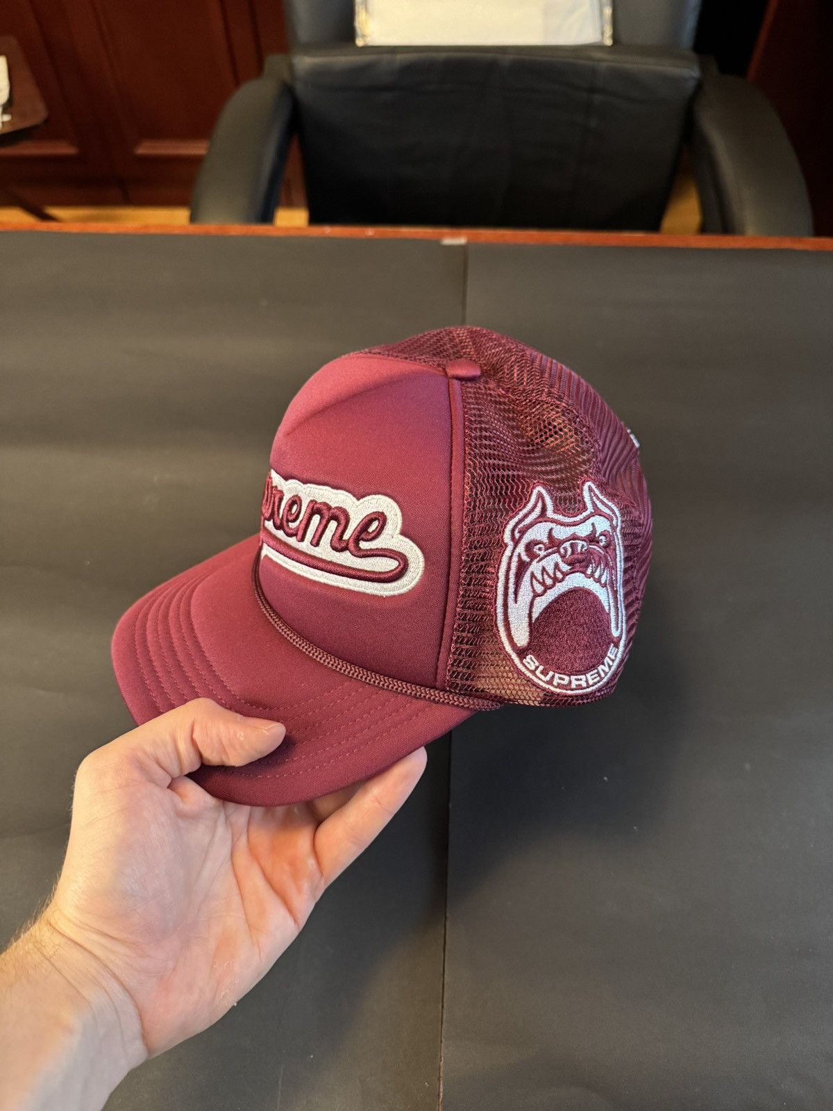 Supreme Supreme University Mesh Back 5-Panel Cap Size ONE SIZE - 3 Thumbnail
