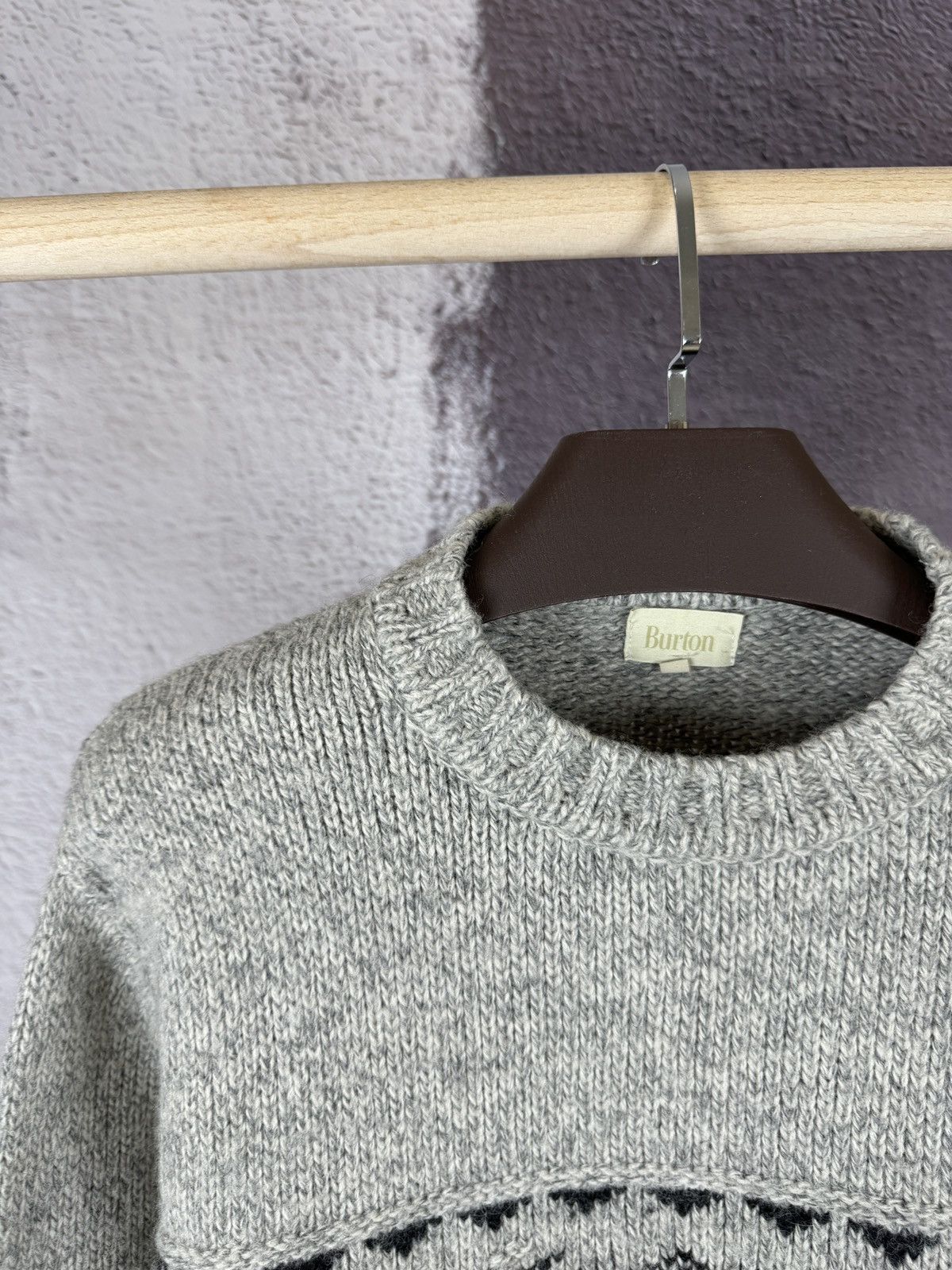 Burton Burton vintage ornament wool sweater size 5 knitwear Size US XL / EU 56 / 4 - 9 Thumbnail