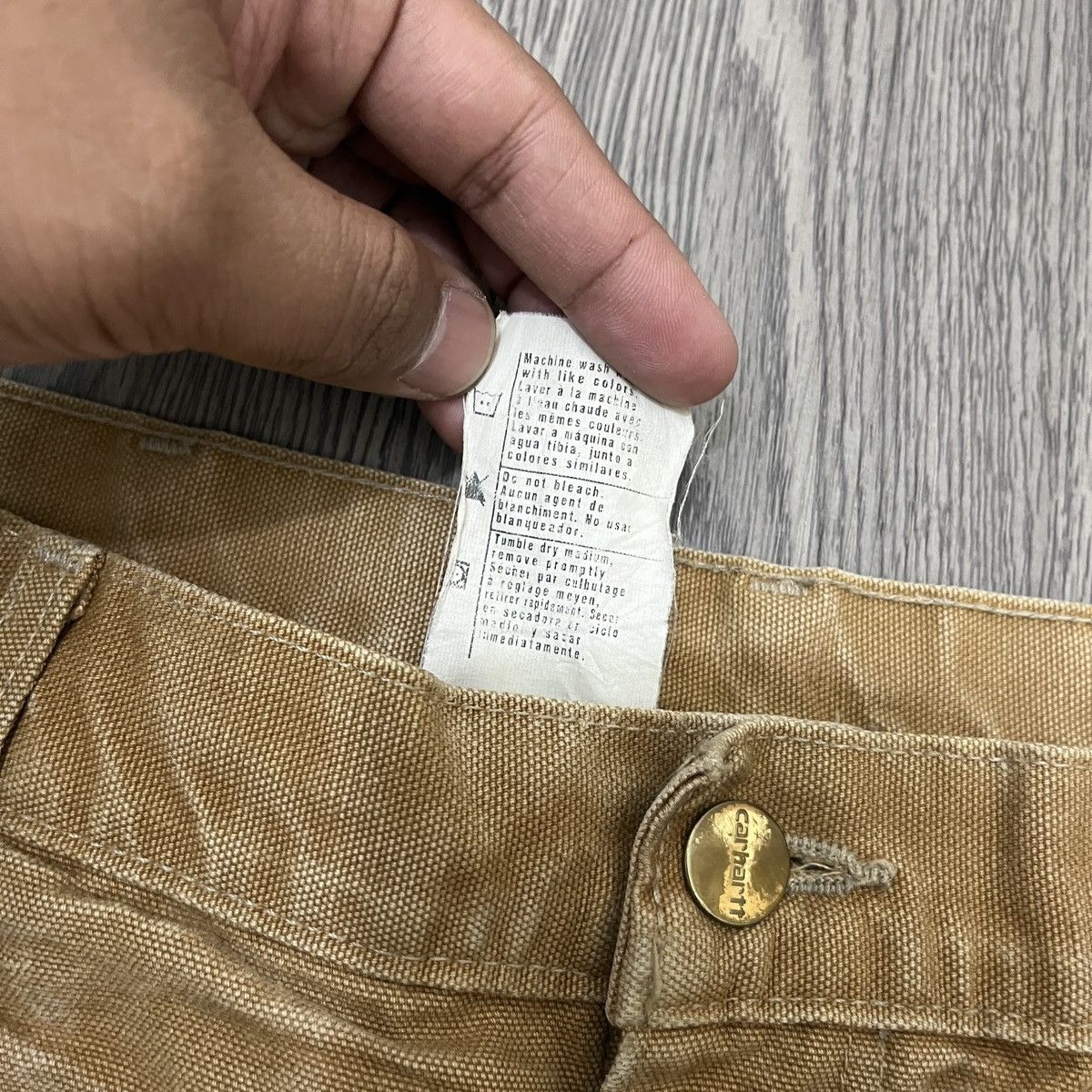 Carhartt 2000s Carhartt Double Knee B01BRN Pant 34x30 🟥 Size US 34 / EU 50 - 17 Thumbnail
