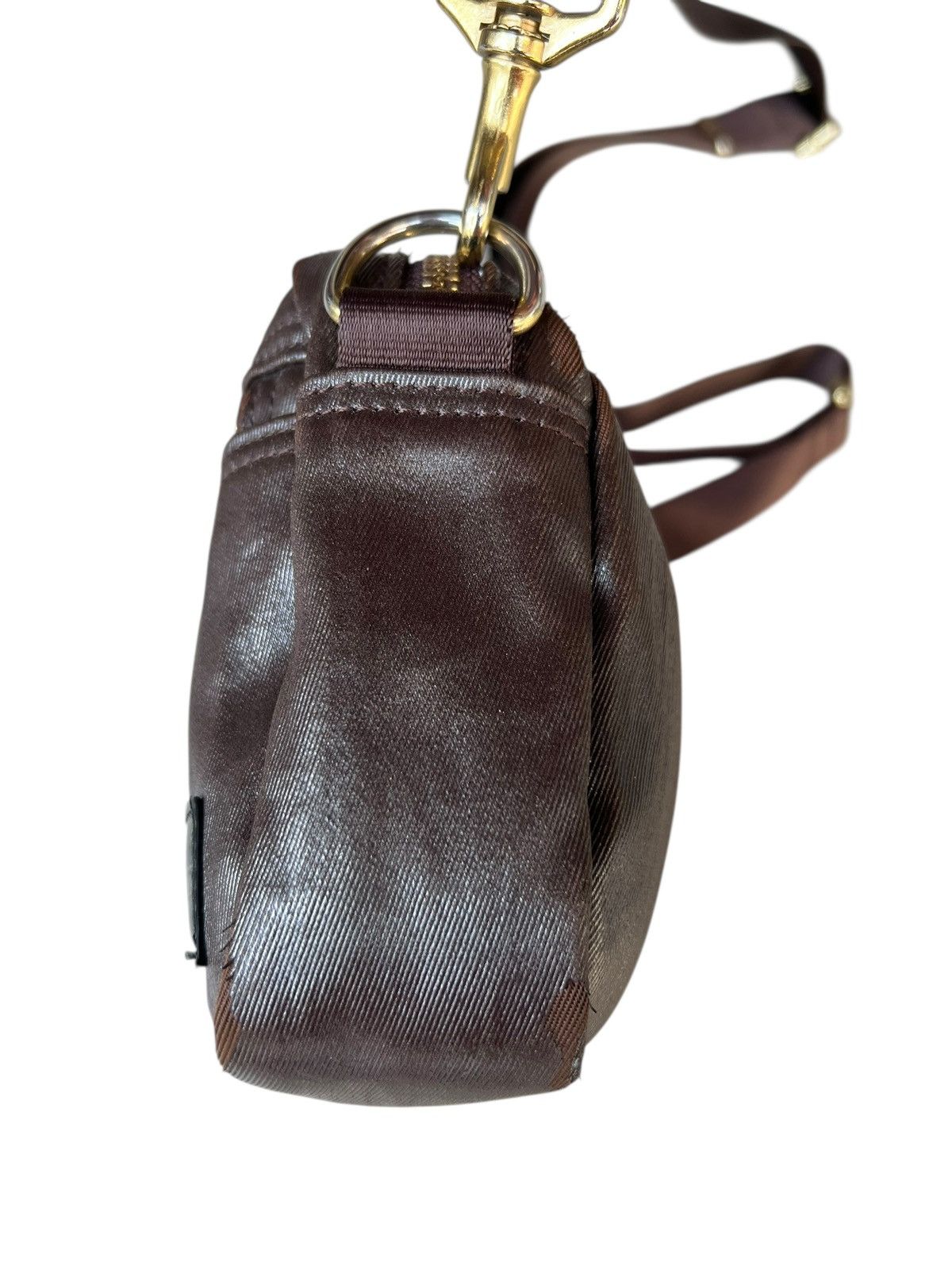 Porter By Yoshida Japan Distressed Coated Waxed Mini Bag