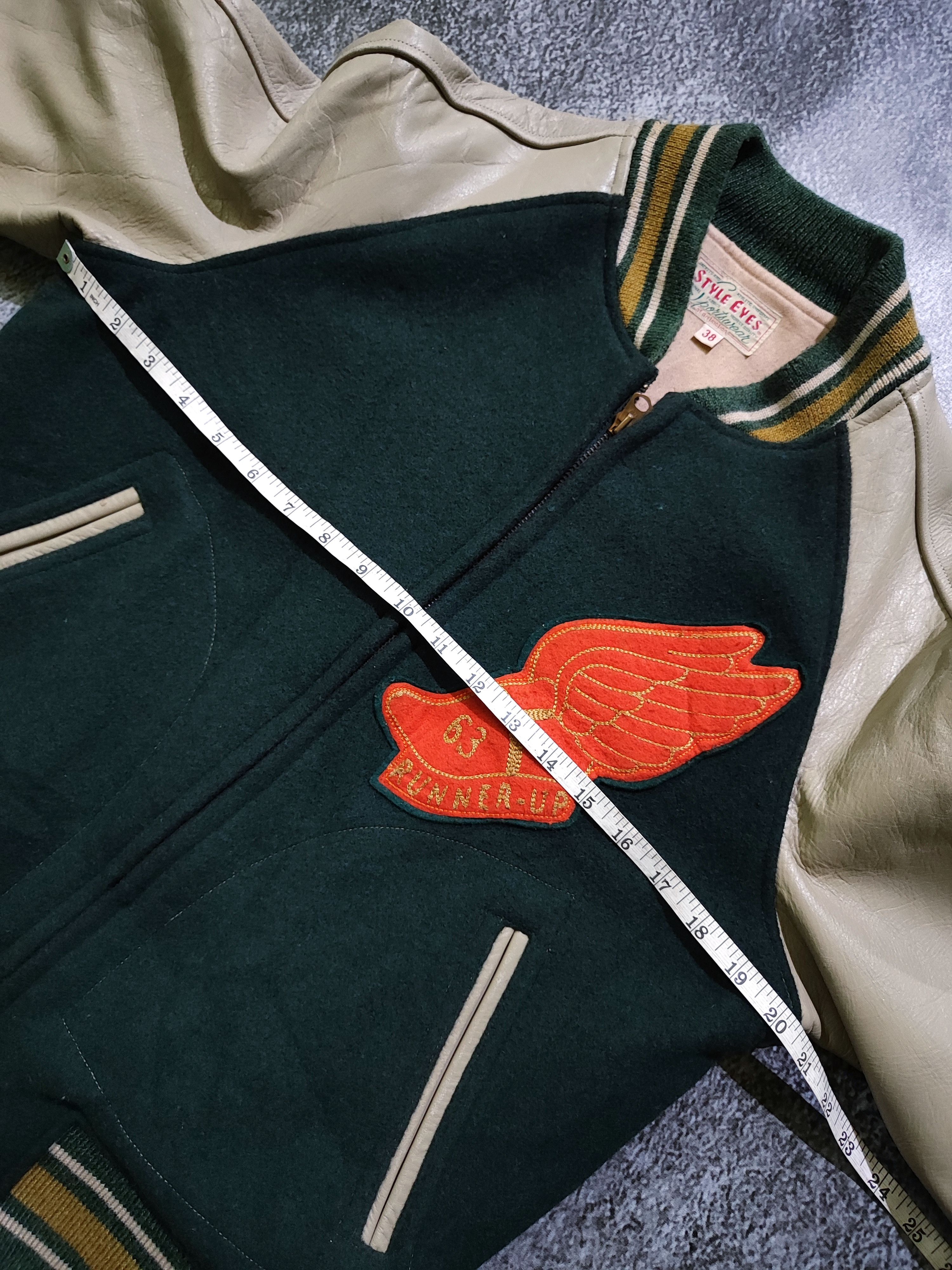 Toyo Enterprises Vintage Style Eyes by Toyo Enterprises Varsity Jacket GCW23 Size US M / EU 48-50 / 2 - 9 Thumbnail