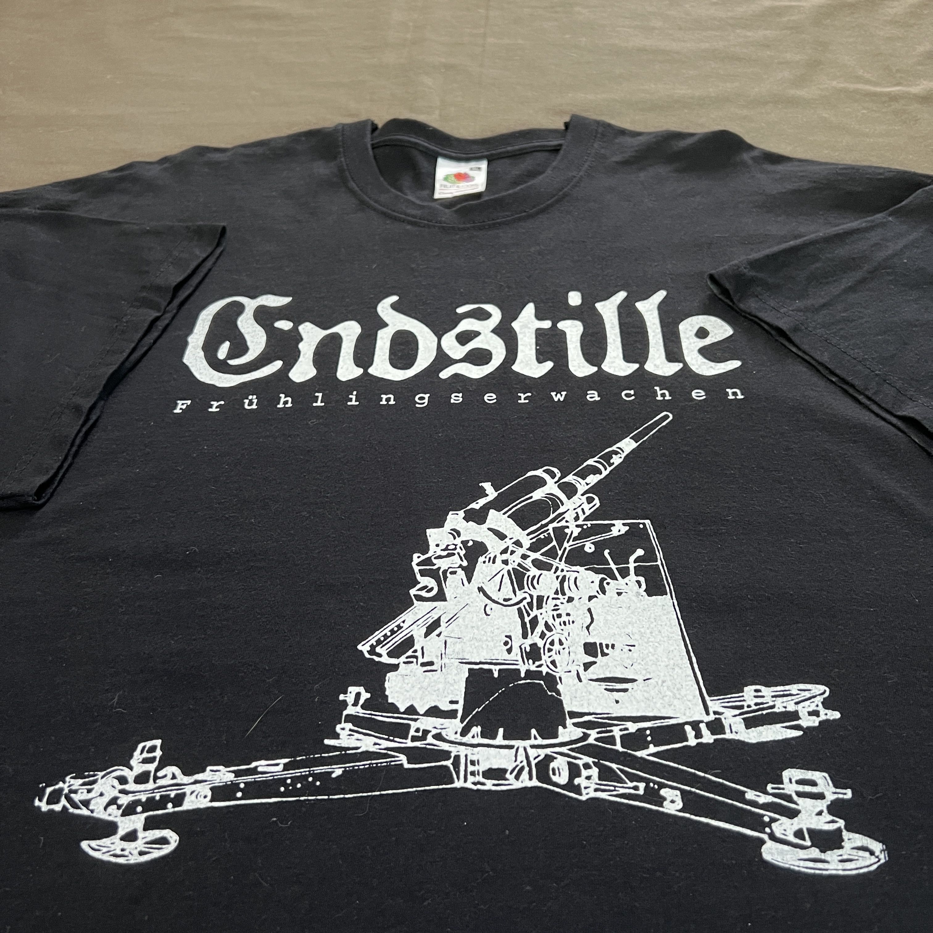 Band Tees × Vintage Vintage Endstille Chernobyl Black Metal Promo Tee XL Size US XL / EU 56 / 4 - 5 Thumbnail