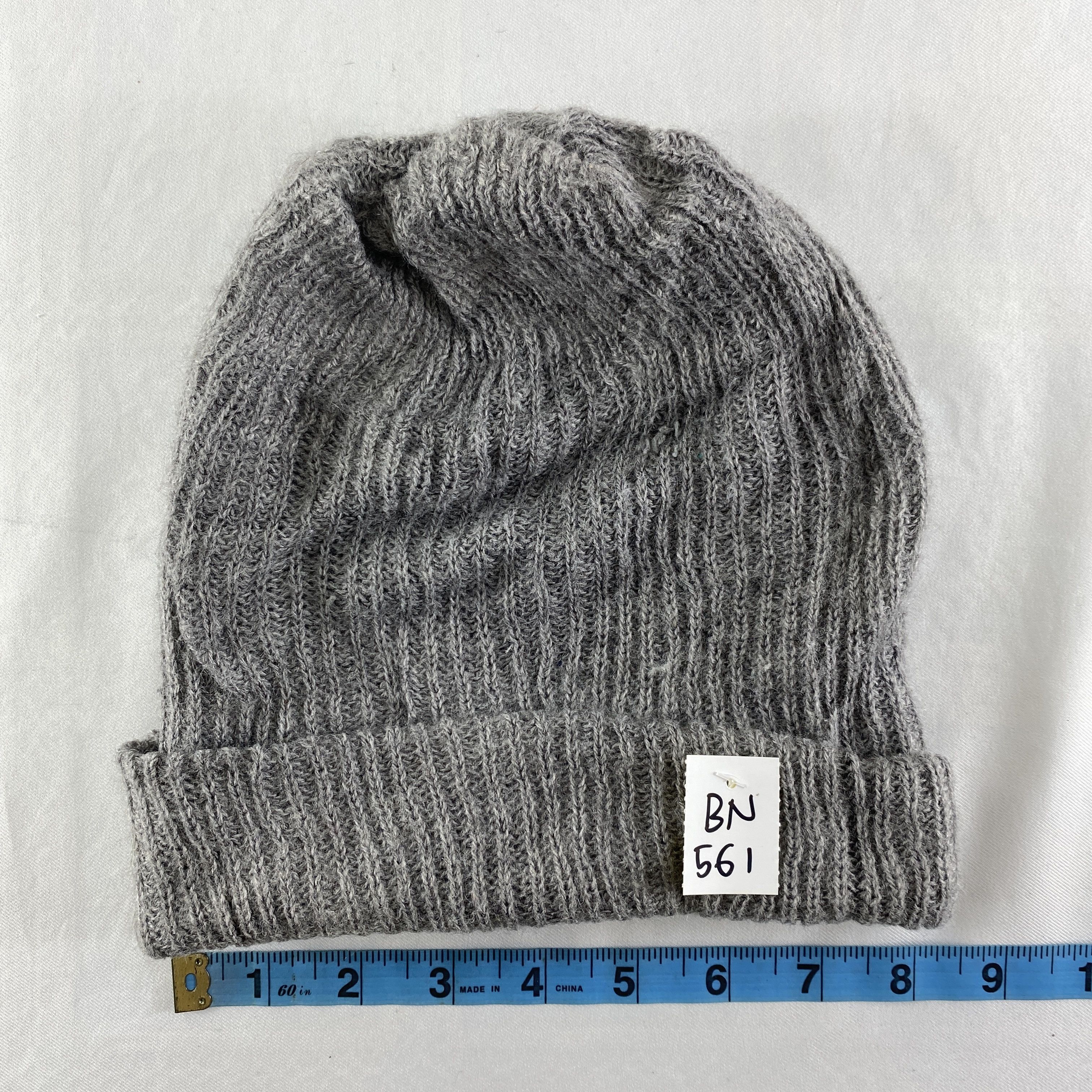 Vintage Plain Made in USA Snow Cap Hat Beanie -BN561 Size ONE SIZE - 4 Thumbnail