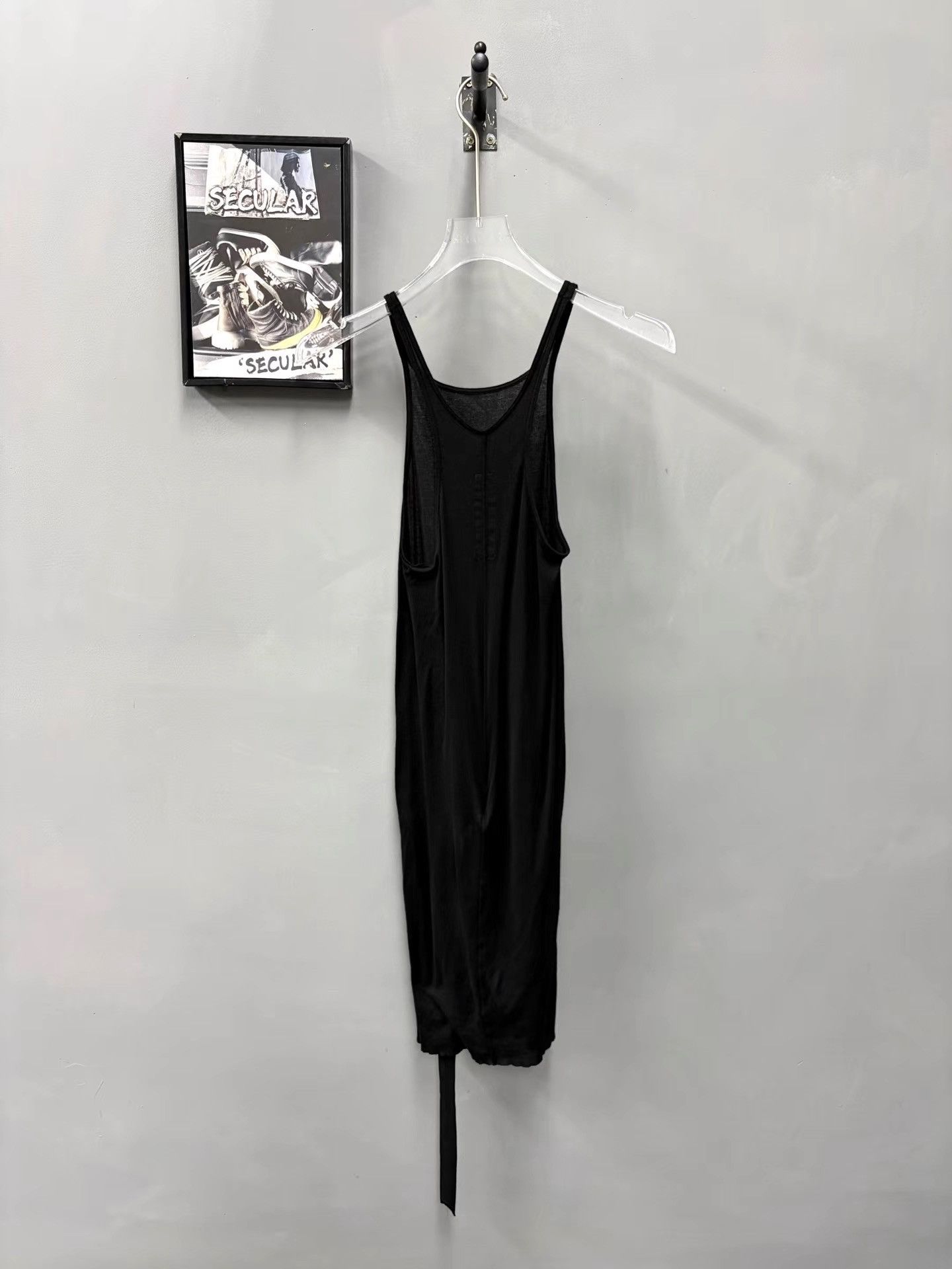 Rick Owens Rick Owens Drkshdw Camisole Dress with Ribbons K34 Size XS / US 0-2 / IT 36-38 - 1 Thumbnail