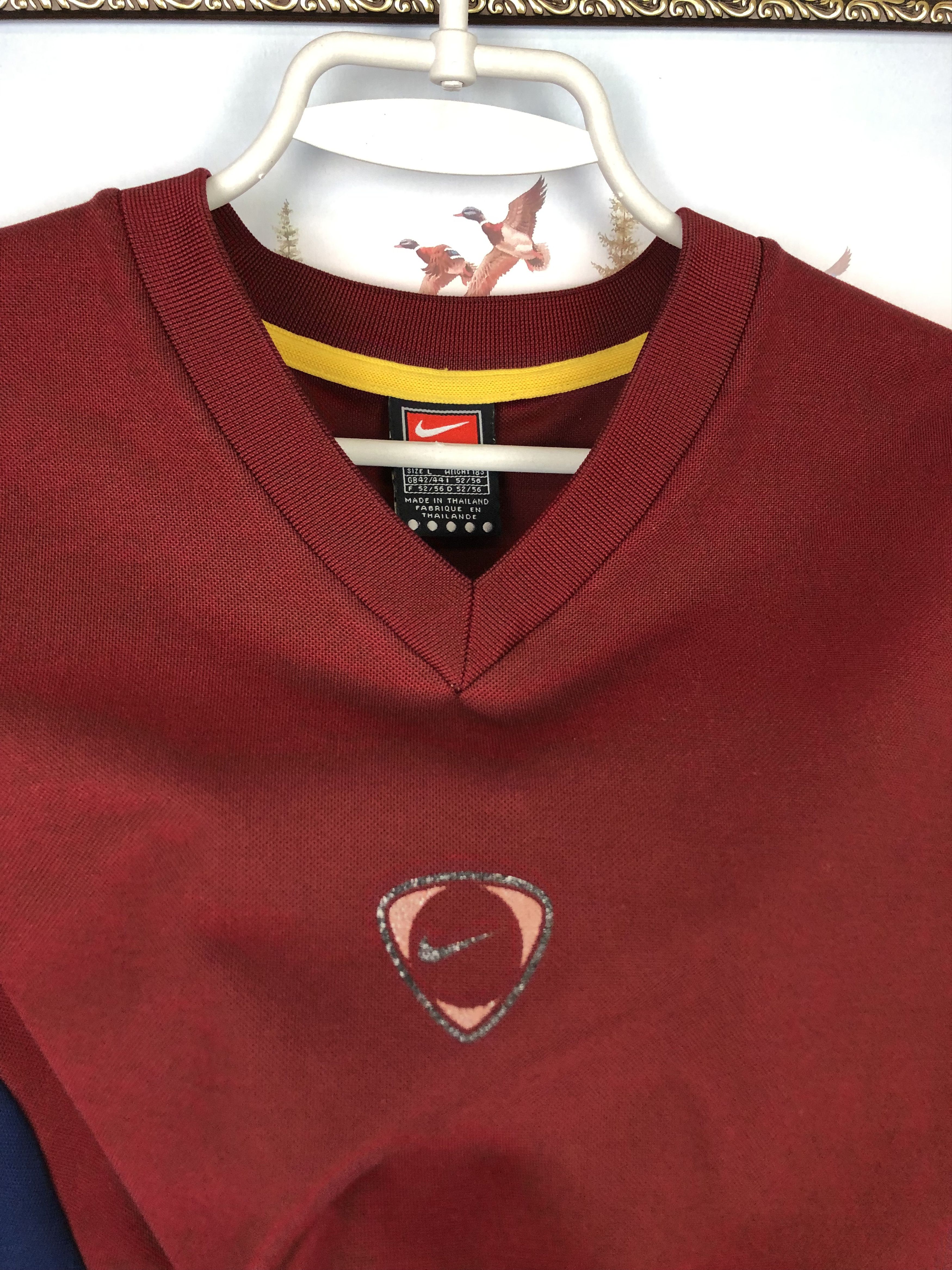 Nike Vintage Nike Portugal Football Shirt Soccer National Tee Size US L / EU 52-54 / 3 - 3 Thumbnail