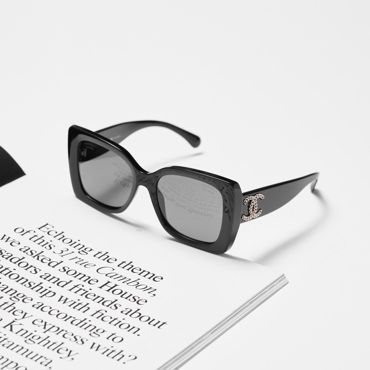 Chanel CHANEL 0CH5555 C622T8 SUNGLASSES Size ONE SIZE - 1 Thumbnail