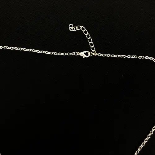 Jewelry Y2K Cross Necklace Punk Gothic Crystal Chain Size ONE SIZE - 4 Thumbnail