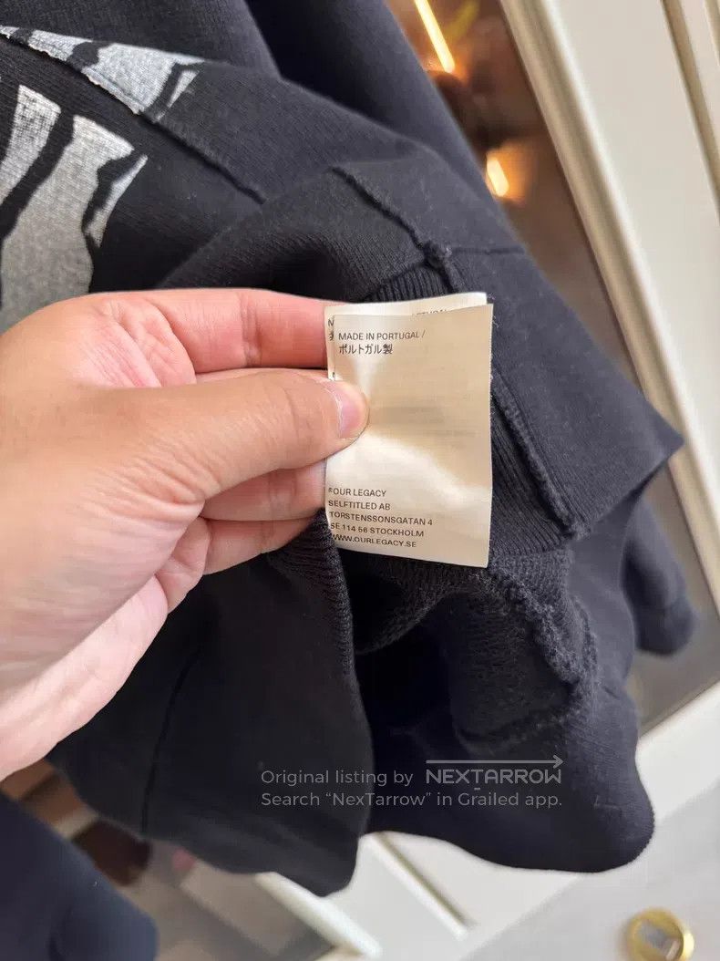Our Legacy Our Legacy Patchwork Washed Round Neck Sweatshirt Size US M / EU 48-50 / 2 - 6 Thumbnail