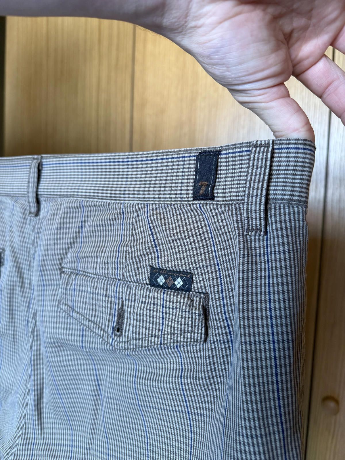 7 For All Mankind 7 for All Mankind Casual Checkered Pants Size US 34 / EU 50 - 7 Thumbnail