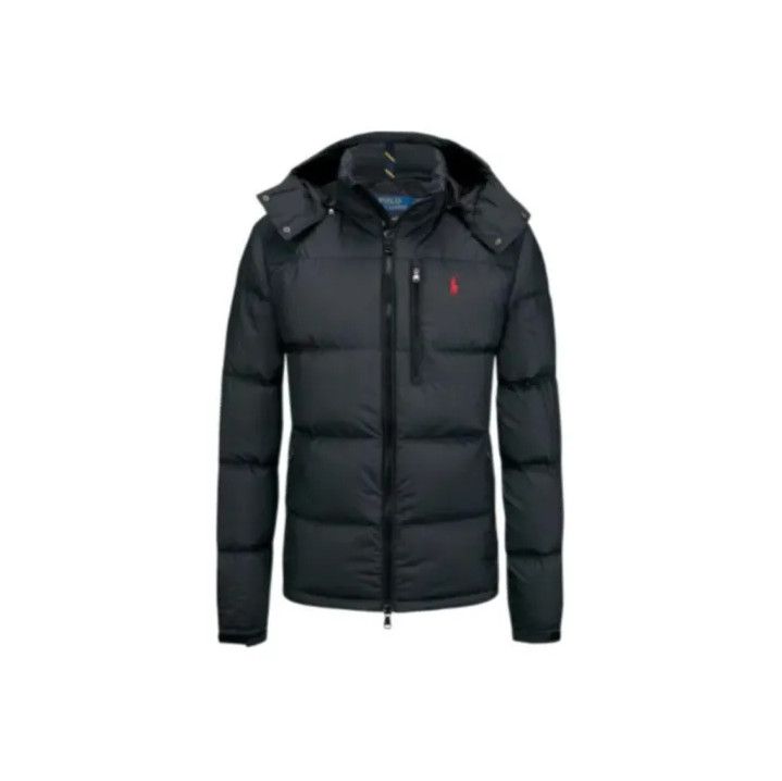 Polo Ralph Lauren Polo Ralph Lauren Men's Black Hooded Zip Jacket Size US XL / EU 56 / 4 - 1 Thumbnail