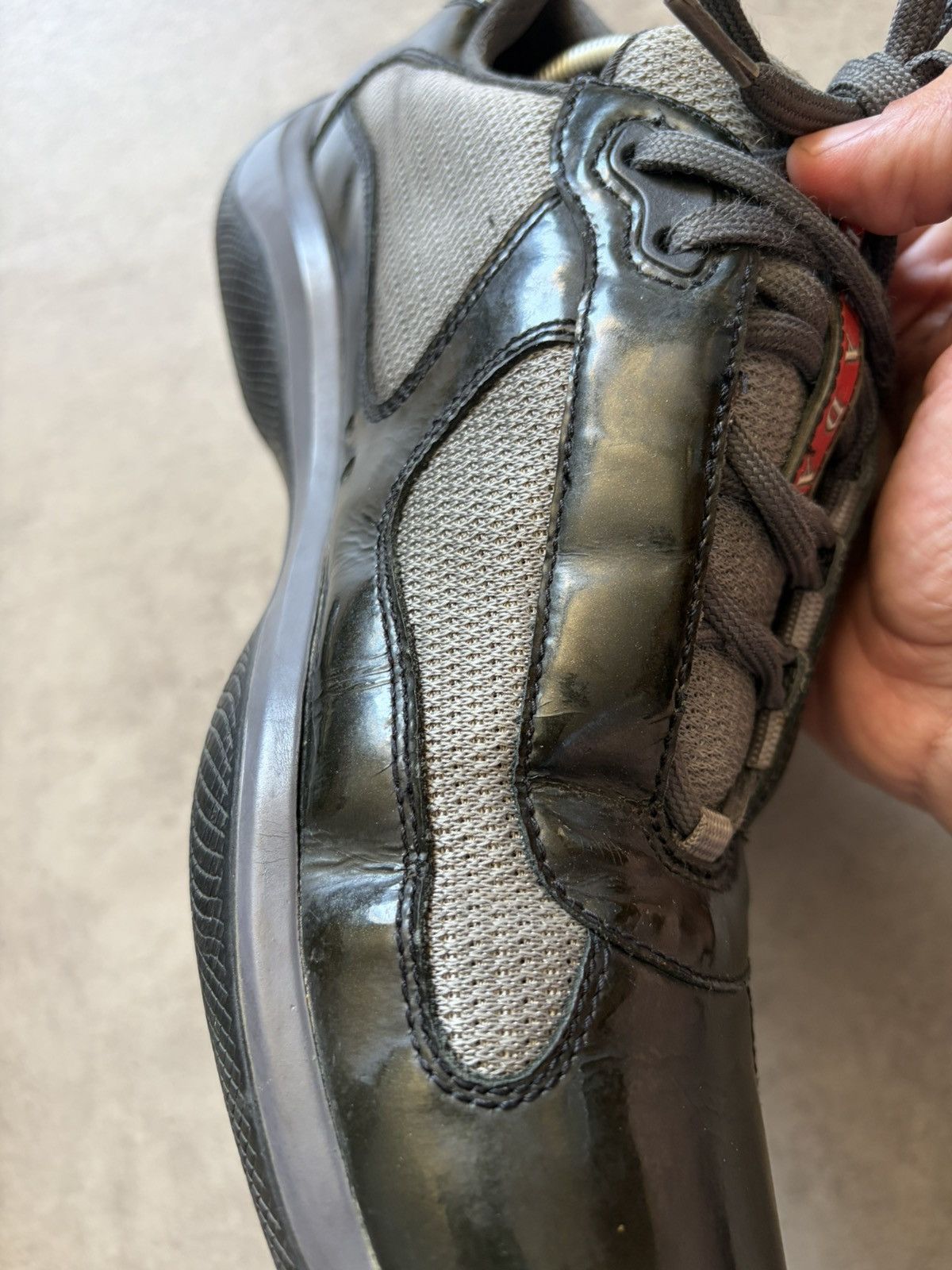 Prada Prada Americas Cup Low Patent Leather OG Size US 9 / EU 42 - 8 Thumbnail