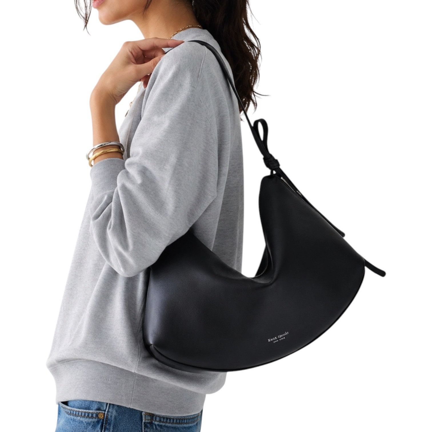 Kate Spade Kate Spade Loop Large Shoulder Bag Pebble Leather Size ONE SIZE - 1 Thumbnail