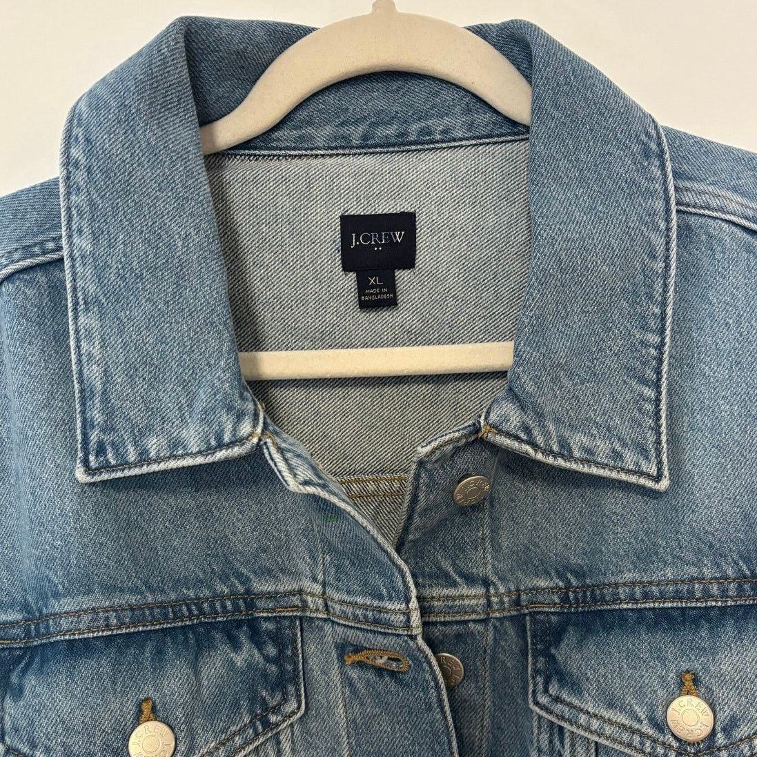 J.Crew NWOT J.Crew Relaxed Denim Jacket Size XL Size XL / US 12-14 / IT 48-50 - 4 Thumbnail
