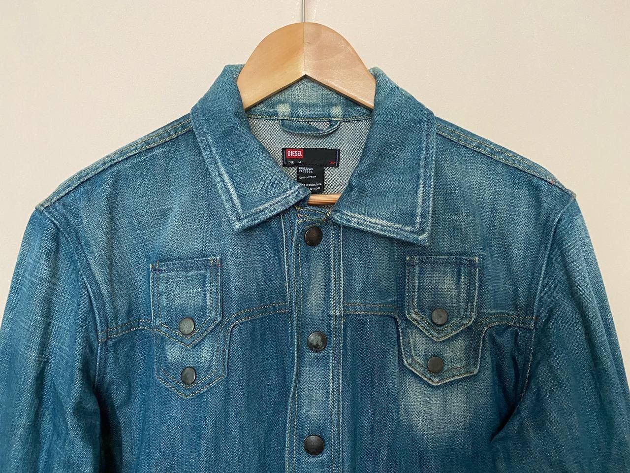 🔥 Diesel Archive 00s Trucker Jacket Vintage Y2K