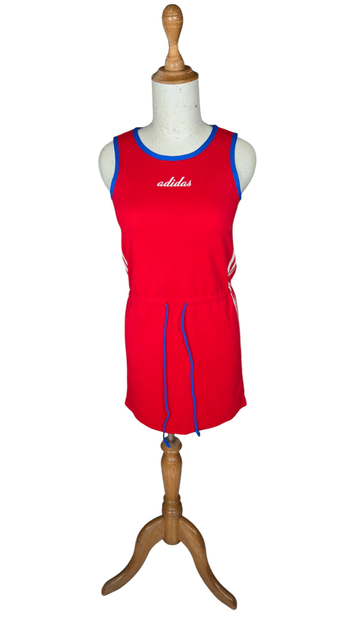 Adidas × Rap Tees Vintage 00s Y2K Adidas Mini Dress Stripes Nu Metal Hip Hop Size M / US 6-8 / IT 42-44 - 2 Thumbnail