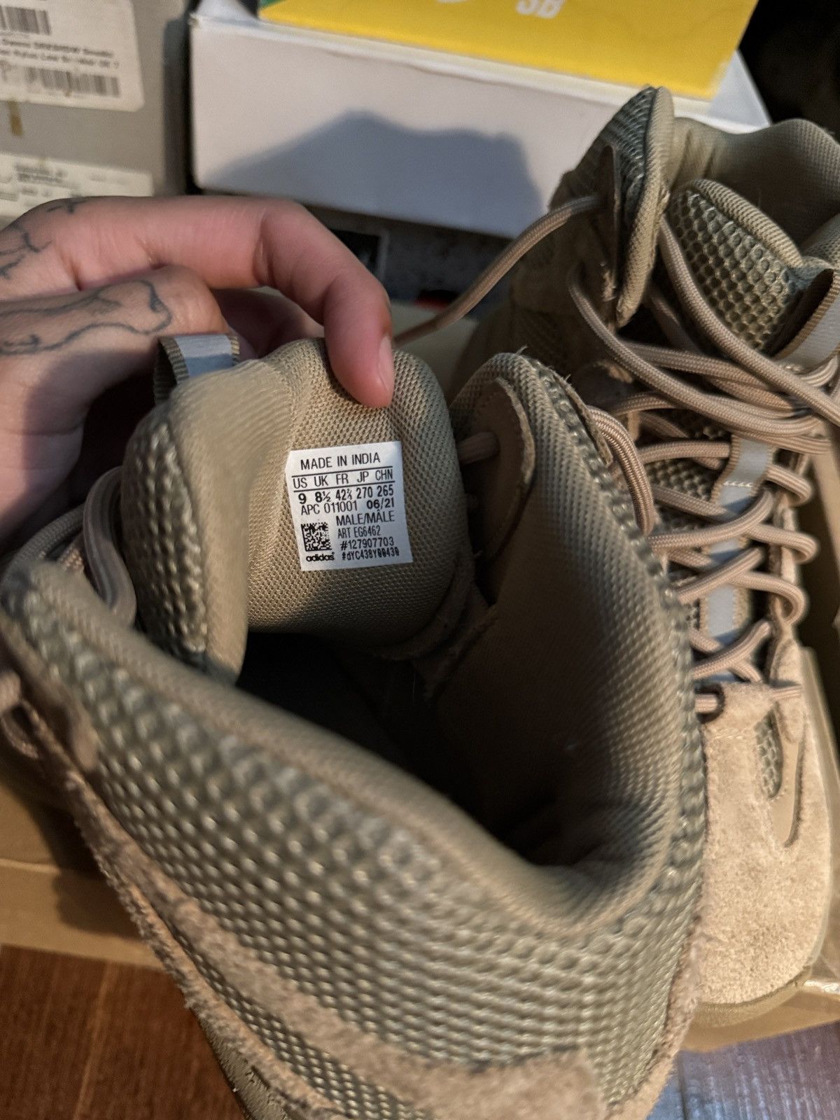Yeezy 2019 Yeezy Desert Boot Rock Size US 9.5 / EU 42-43 - 5 Thumbnail