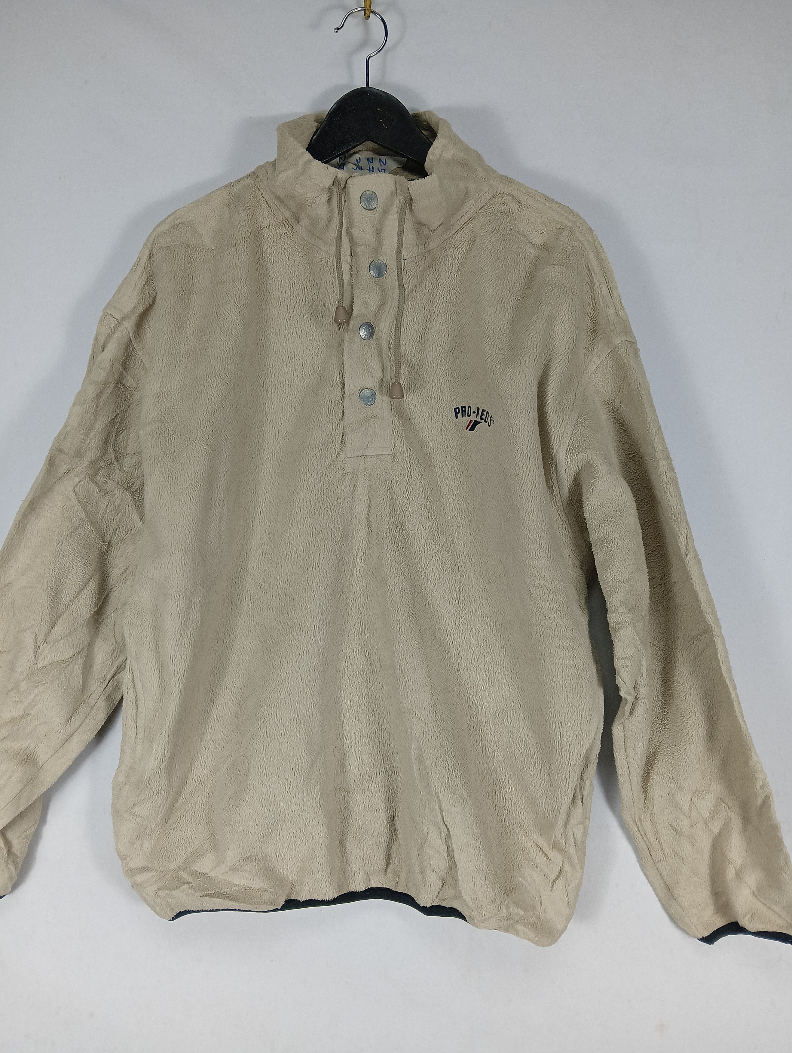 Pro-Keds PRO KEDS SWEATER HALF BUTOON SWEATSHIRT Size US XXL / EU 58 / 5 - 2 Thumbnail