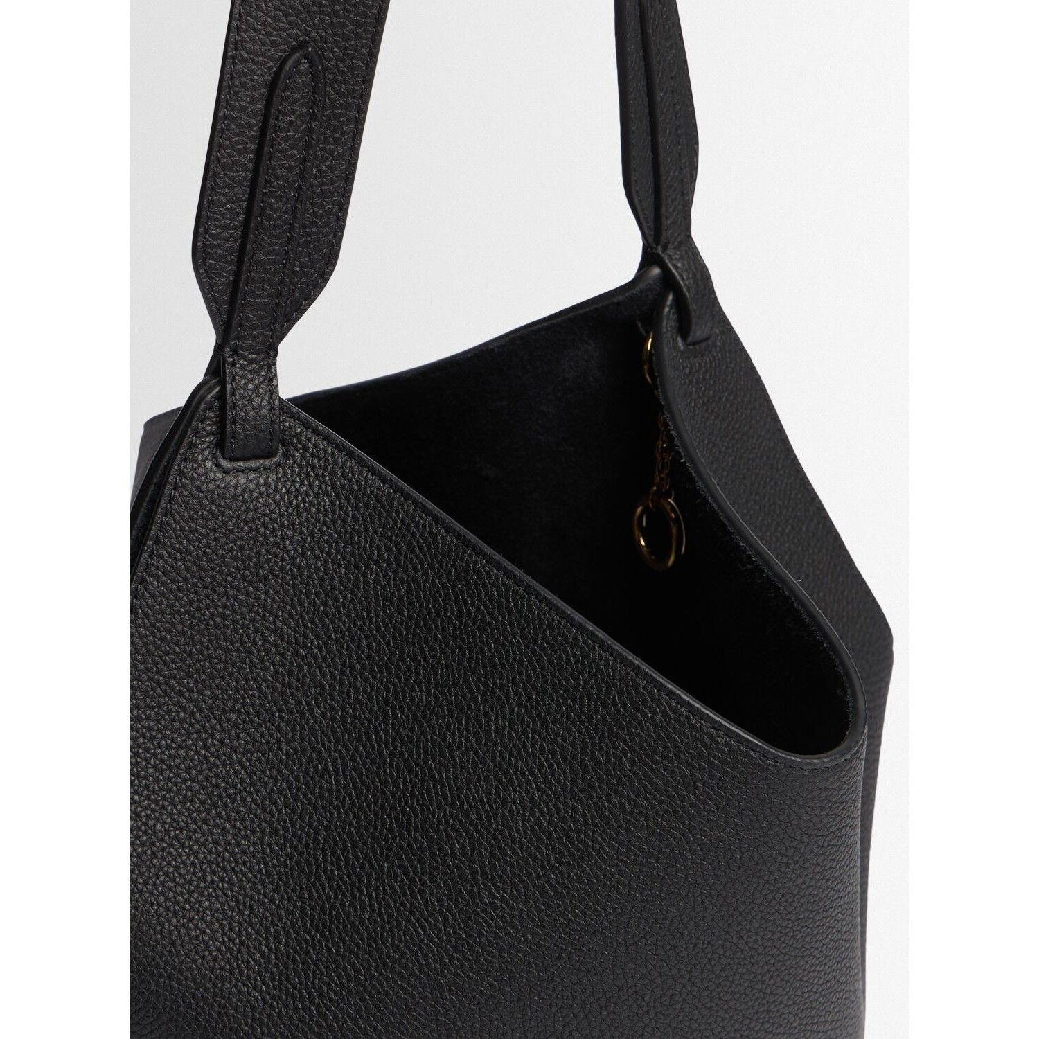 KHAITE KHAITE Lotus Mini Black Tote Bag New & Authentic Size ONE SIZE - 4 Thumbnail