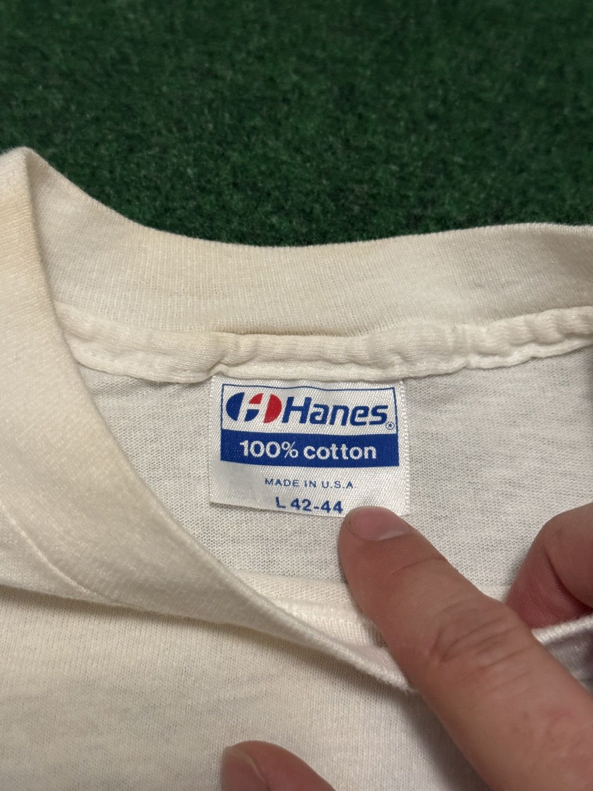 Band Tees Vintage 80s Kenny Rogers Live In Concert Lrg Hanes T Shirt Size US L / EU 52-54 / 3 - 4 Thumbnail