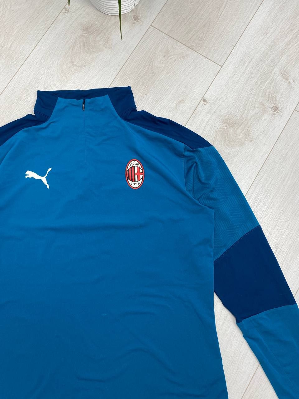 Puma Puma AC Milan 1/4 Zip Training soccer jersey size L Size US L / EU 52-54 / 3 - 3 Thumbnail