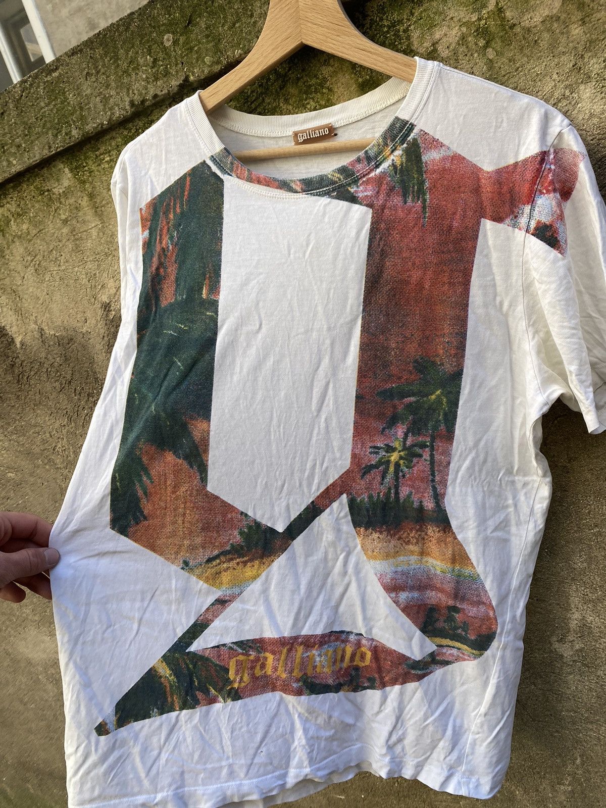 John Galliano Galliano Big G T-Shirt Size US M / EU 48-50 / 2 - 3 Thumbnail