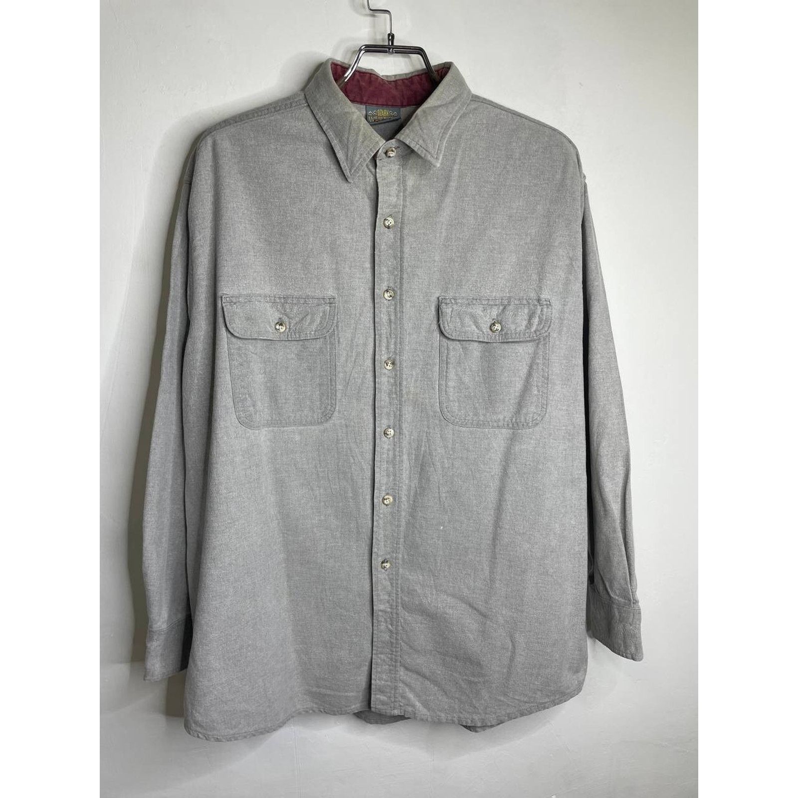 Flannel Vintage Ozark Wilderness Outfitters Work Shirt Button Up XL Size US XL / EU 56 / 4 - 1 Thumbnail
