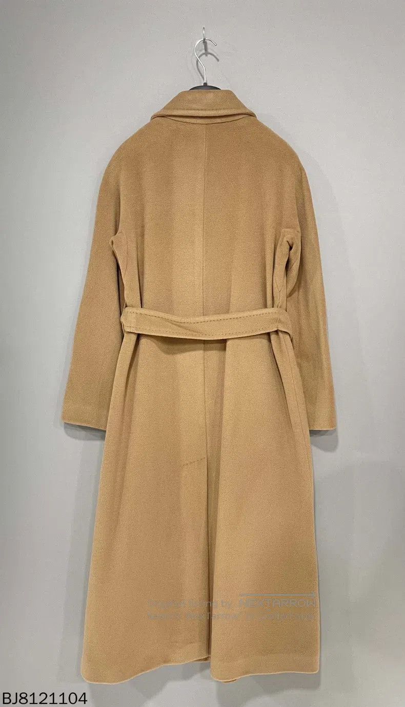 Max Mara Max Mara Khaki wool coat jacket Size L / US 10 / IT 46 - 3 Thumbnail