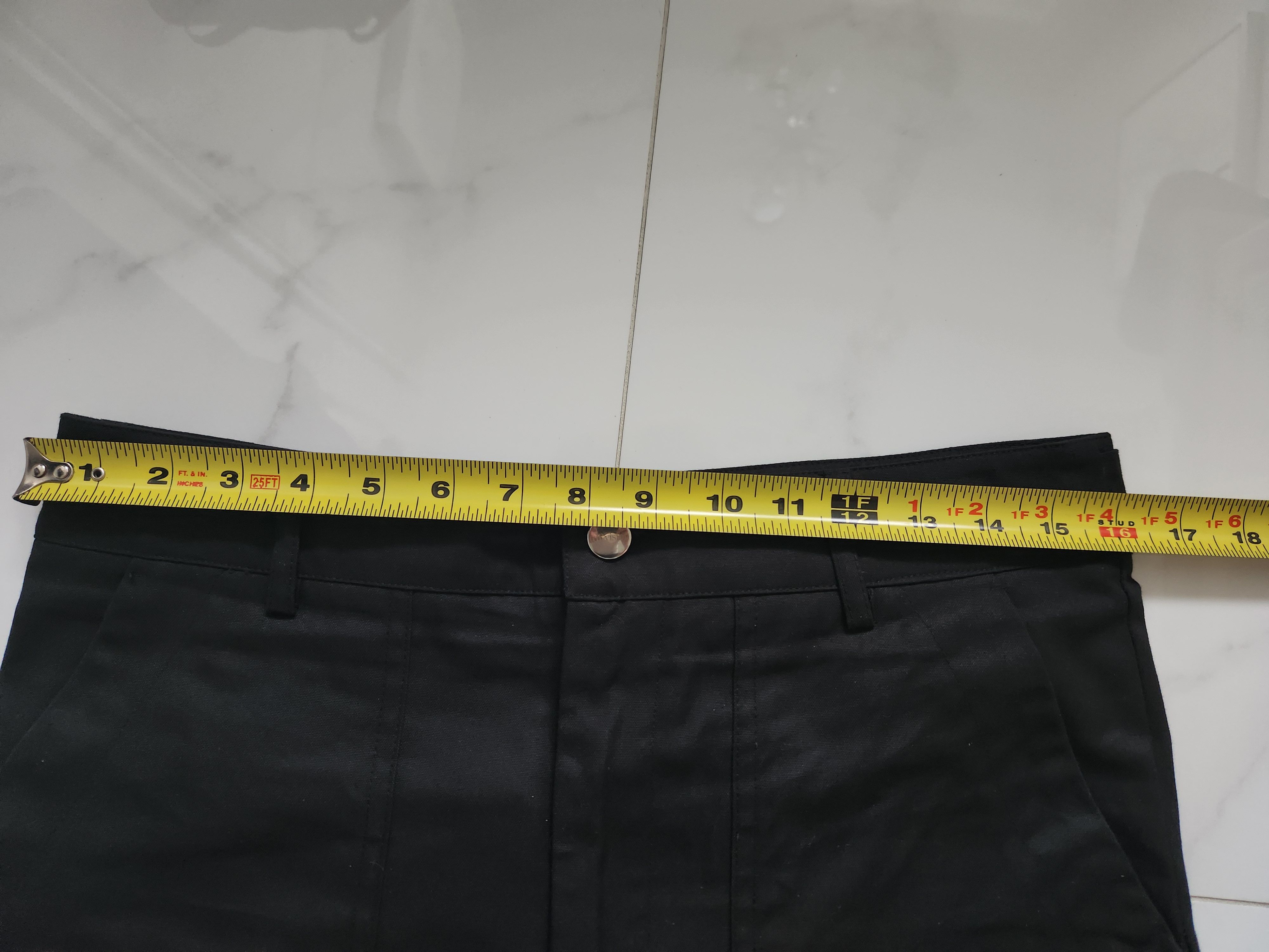 (di)vision (di)vision Black Knee Patch Trousers Size US 32 / EU 48 - 8 Thumbnail