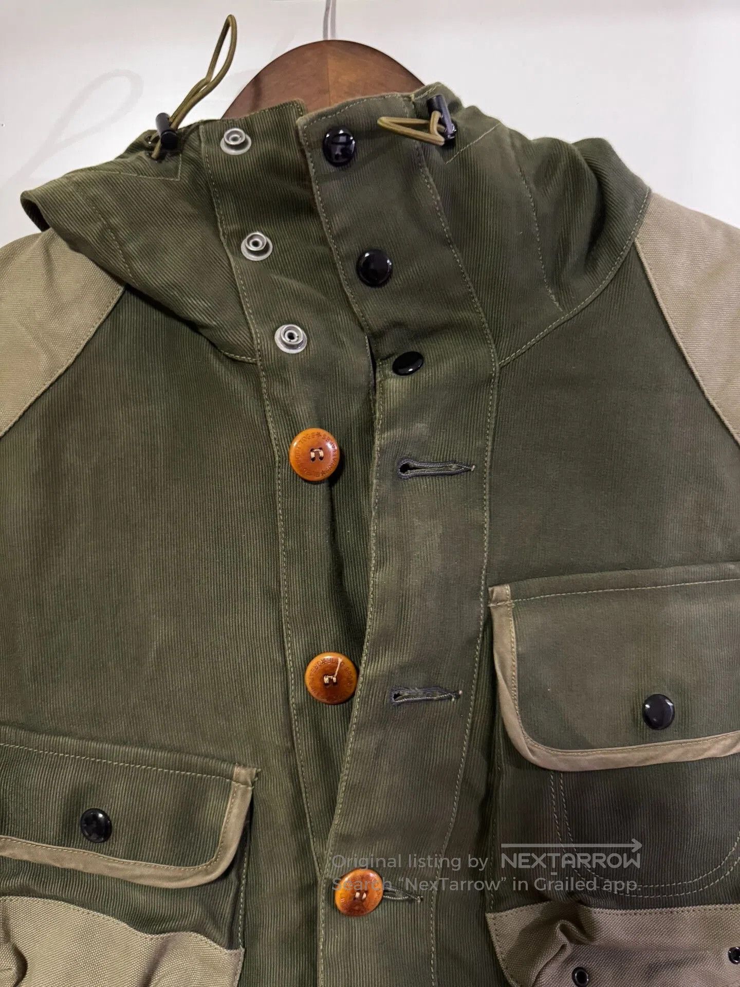 Freewheelers Vintage Freewheelers Green Wood Jacket. Size US M / EU 48-50 / 2 - 3 Thumbnail