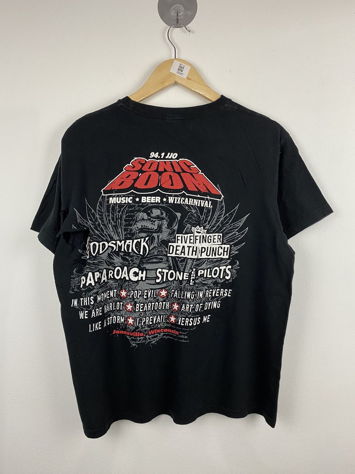 Band Tees × Vintage Sonic Boom Rock Band Fest T-shirt Size US L / EU 52-54 / 3 - 4 Thumbnail