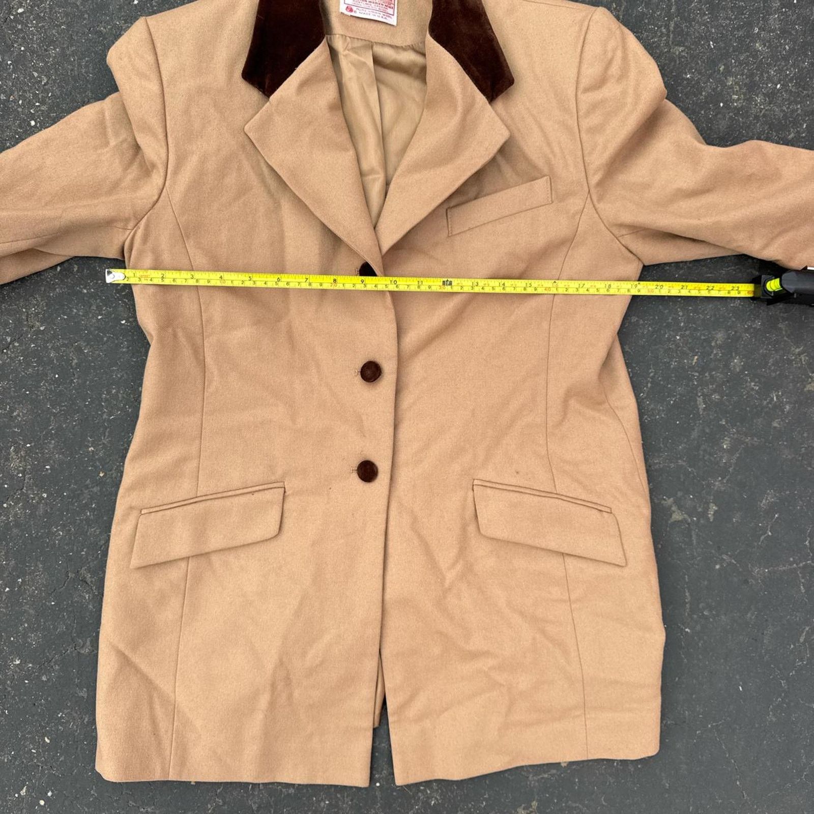 Pendleton Vintage 80s Western Pendleton Women Wool Blazer Petite Size Size ONE SIZE - 6 Thumbnail