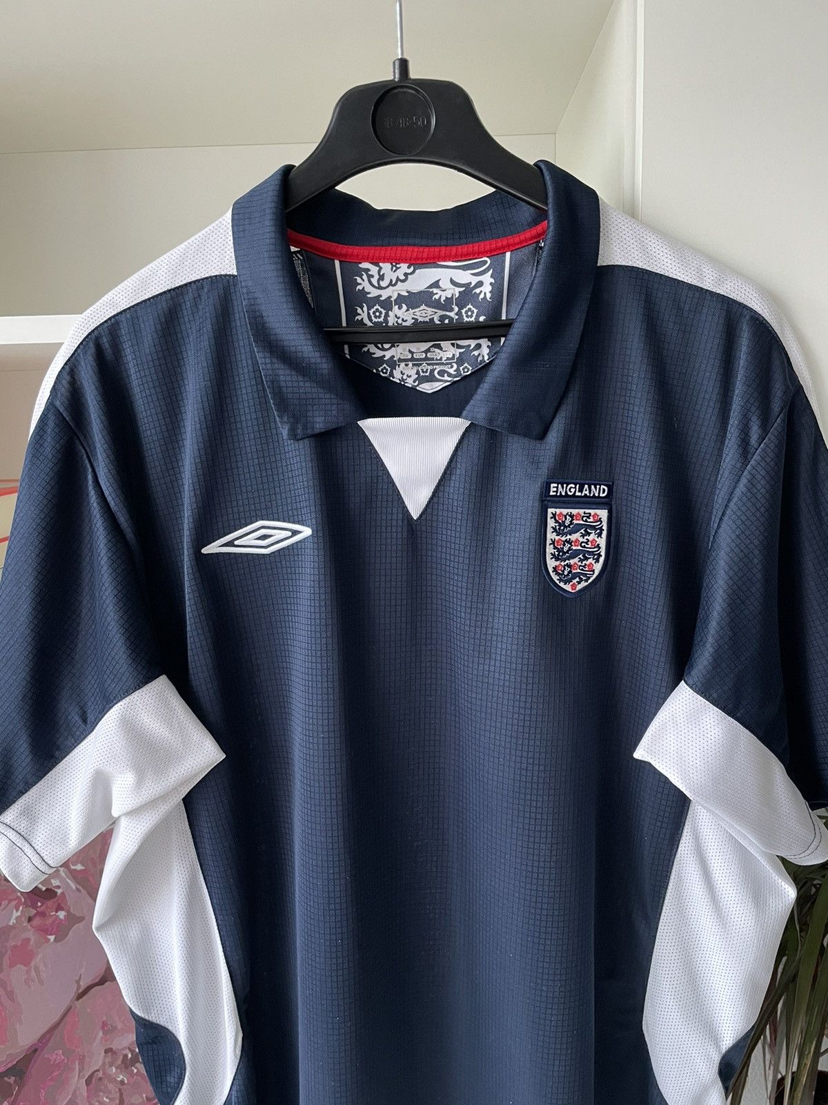 Umbro × Vintage Vintage Umbro England 2004/2006 Football Shirt Nation Jersey Size US XL / EU 56 / 4 - 6 Thumbnail