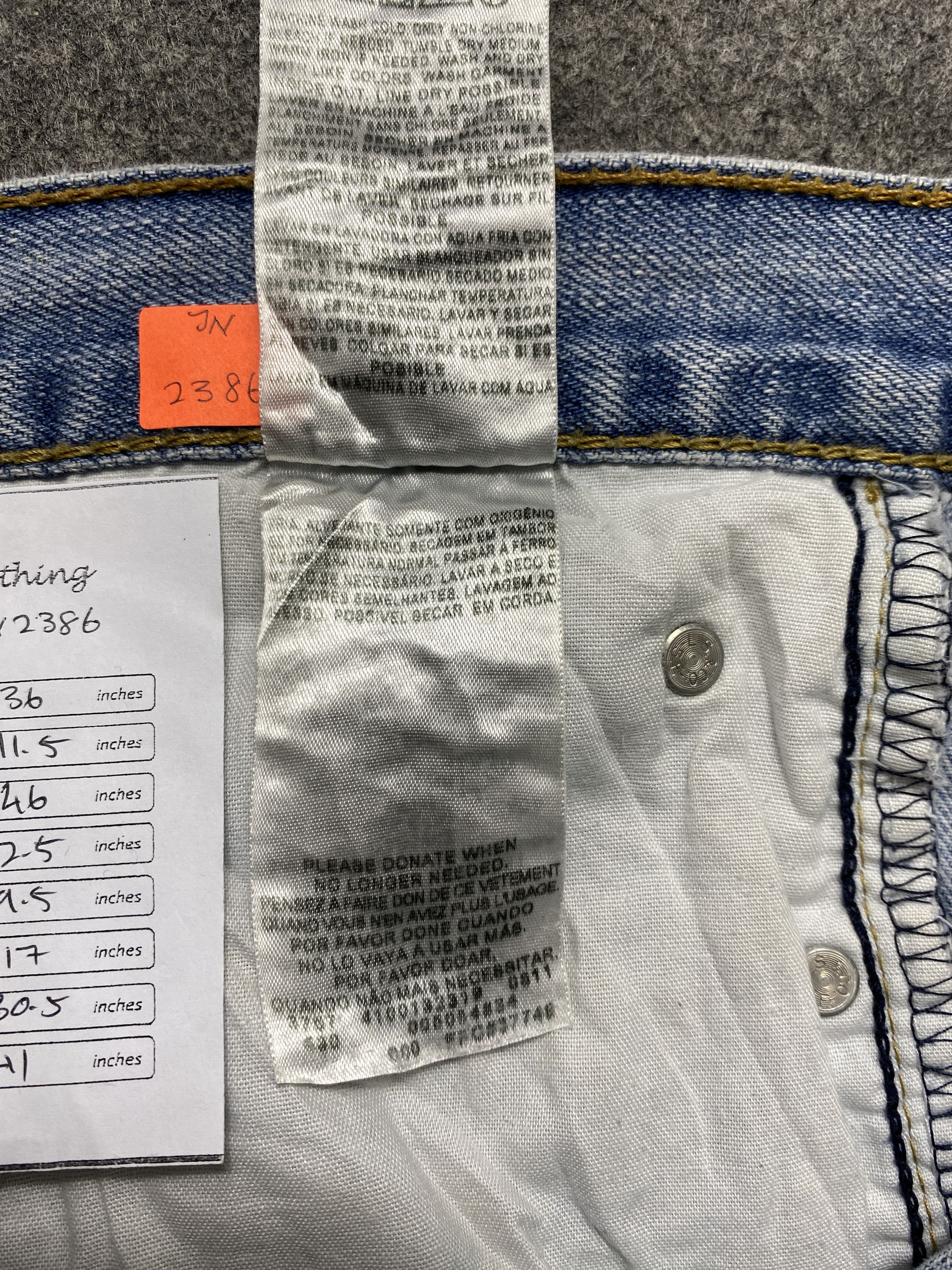 Levi's Sky Blue Vintage Levi's 505 Jeans 36x30.5 Denim -JN2386 Size US 36 / EU 52 - 9 Thumbnail