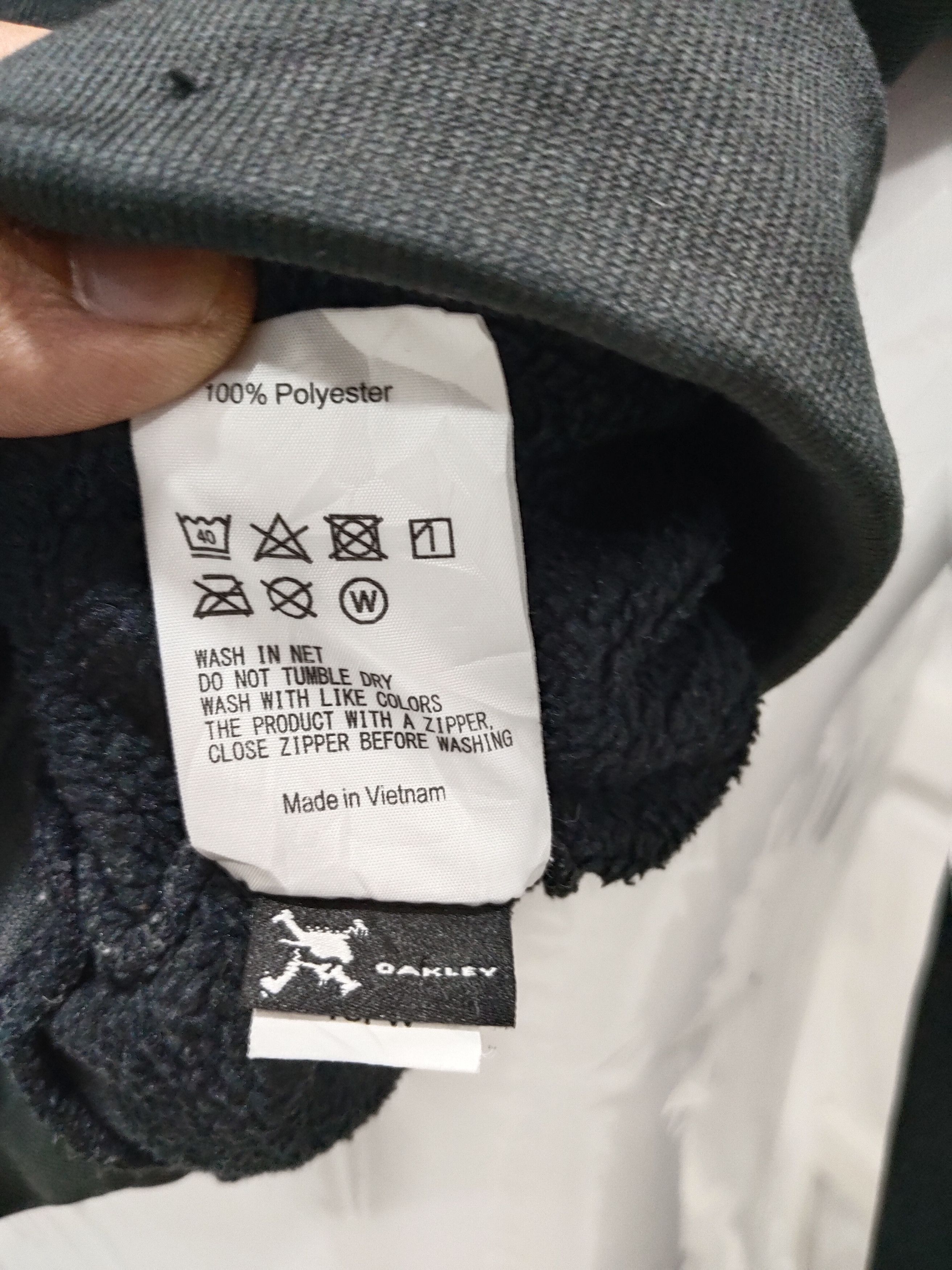 Japanese Brand × Oakley Oakley Big Logo Hoodie Sweatshirt Size US L / EU 52-54 / 3 - 4 Thumbnail