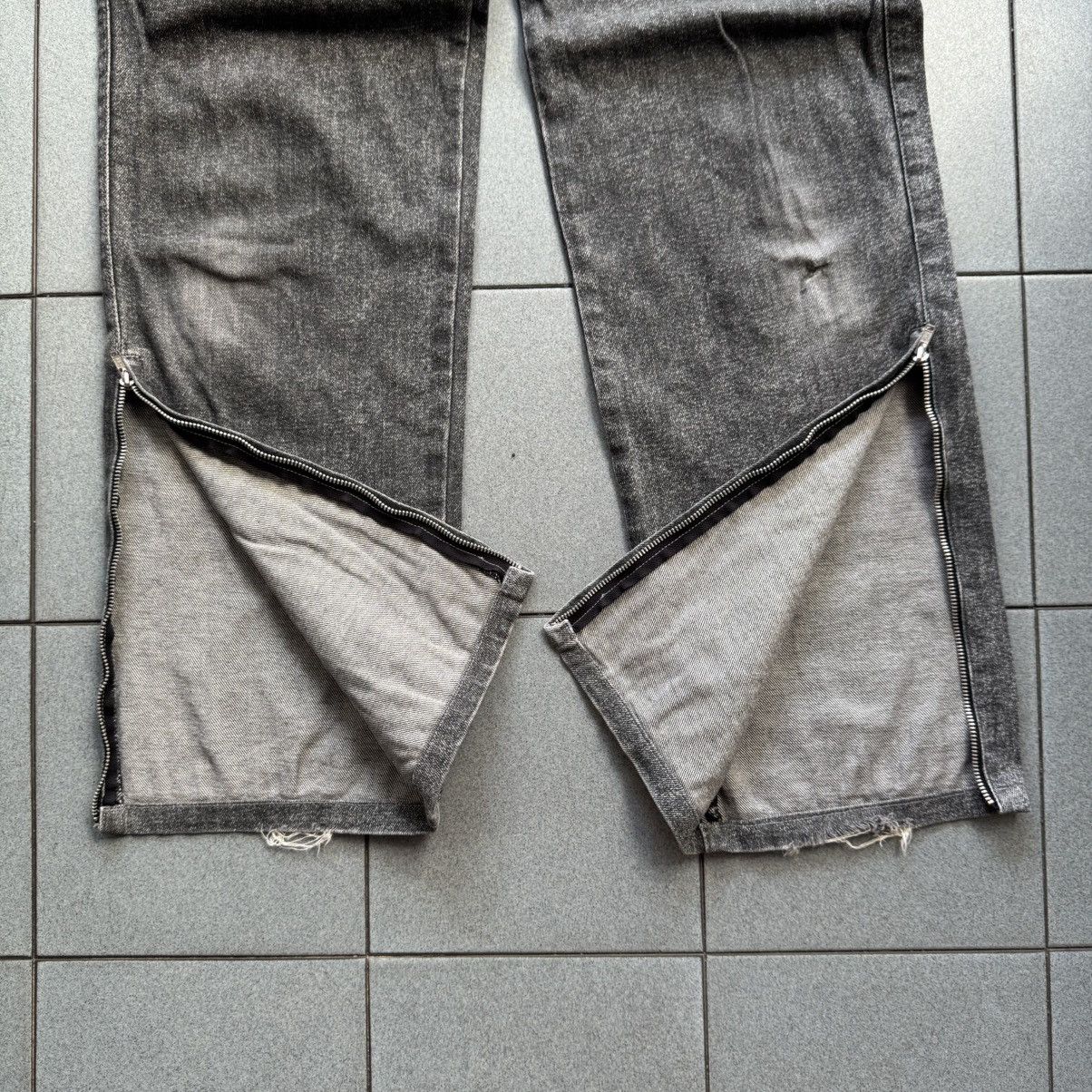Katharine Hamnett London Vintage Katharine Hamnett Utility Zipper Leg Punk Jeans Size US 29 - 6 Thumbnail