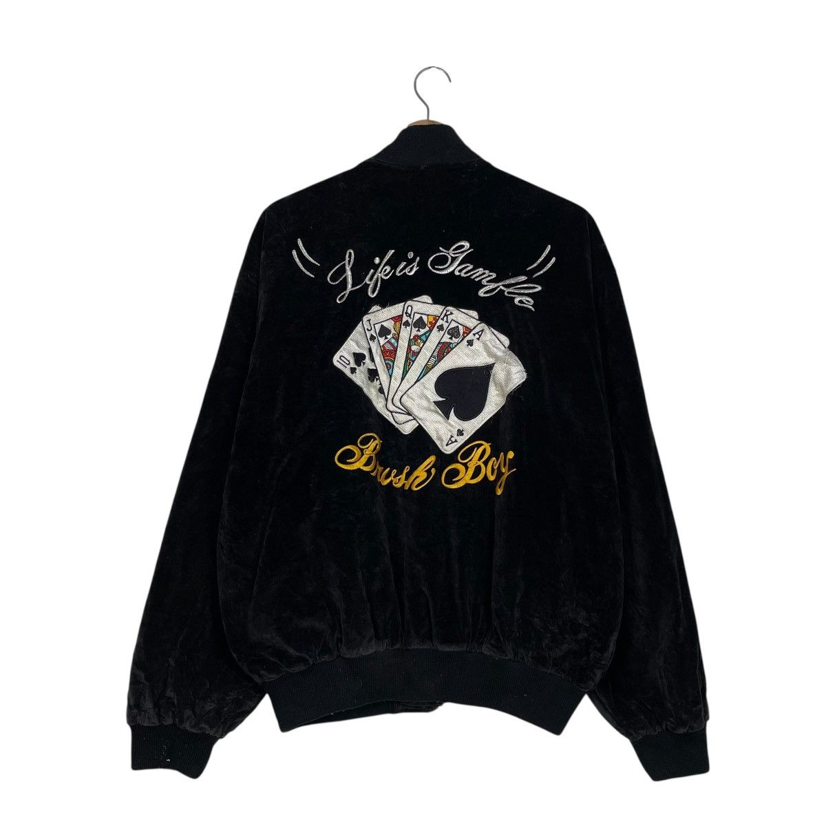 Japanese Brand Keising Blackjack Bomber Jacket Size US M / EU 48-50 / 2 - 1 Thumbnail
