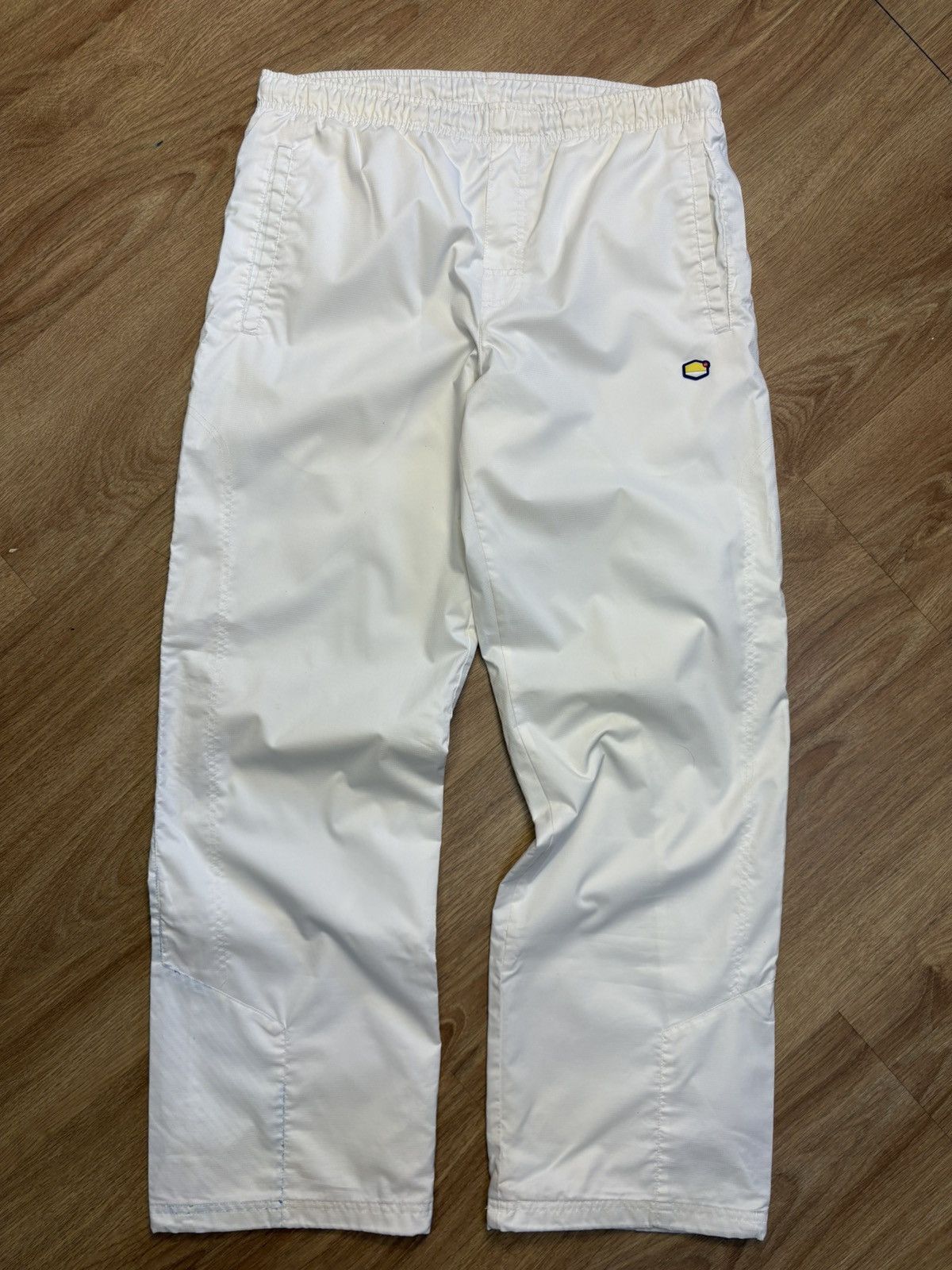 Nike TN 2000s Wide Leg White Track Pants (S)