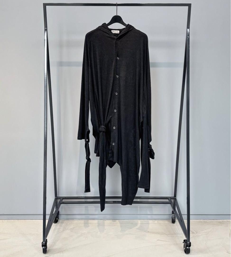 Yohji Yamamoto Yohji Yamamoto POUR HOMME 24ss linen hoodie cardigan Size US L / EU 52-54 / 3 - 1 Thumbnail