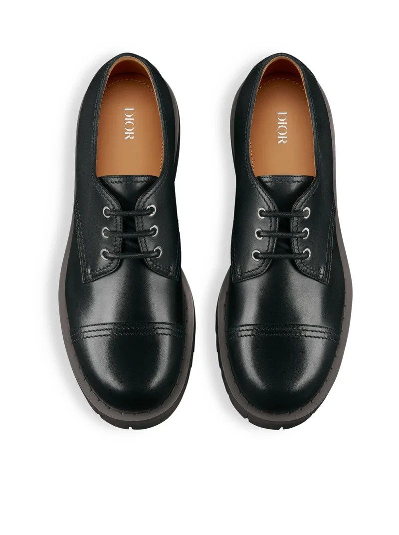 Dior DIOR Explorer Black Leather Derby Shoes New Authentic Size US 11 / EU 44 - 3 Thumbnail