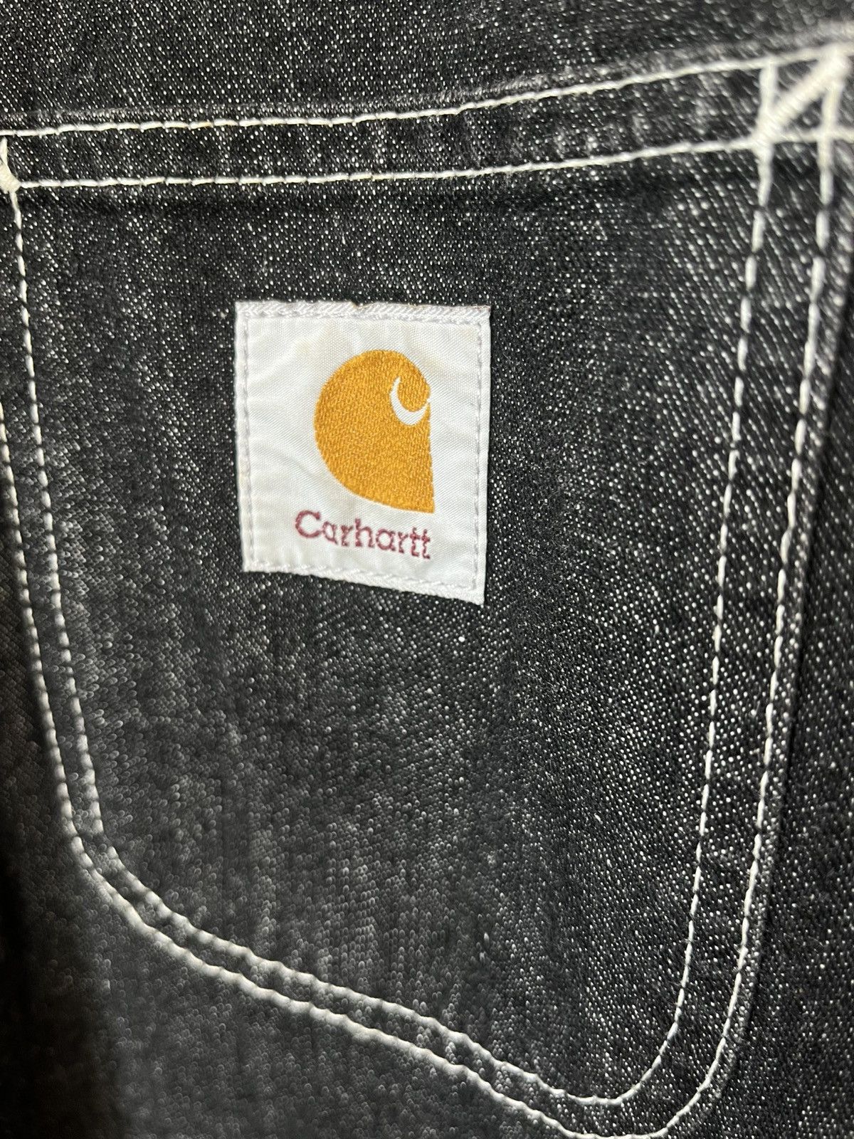 Carhartt Wip Carhartt WIP og chore black denim jacket Size US M / EU 48-50 / 2 - 5 Thumbnail