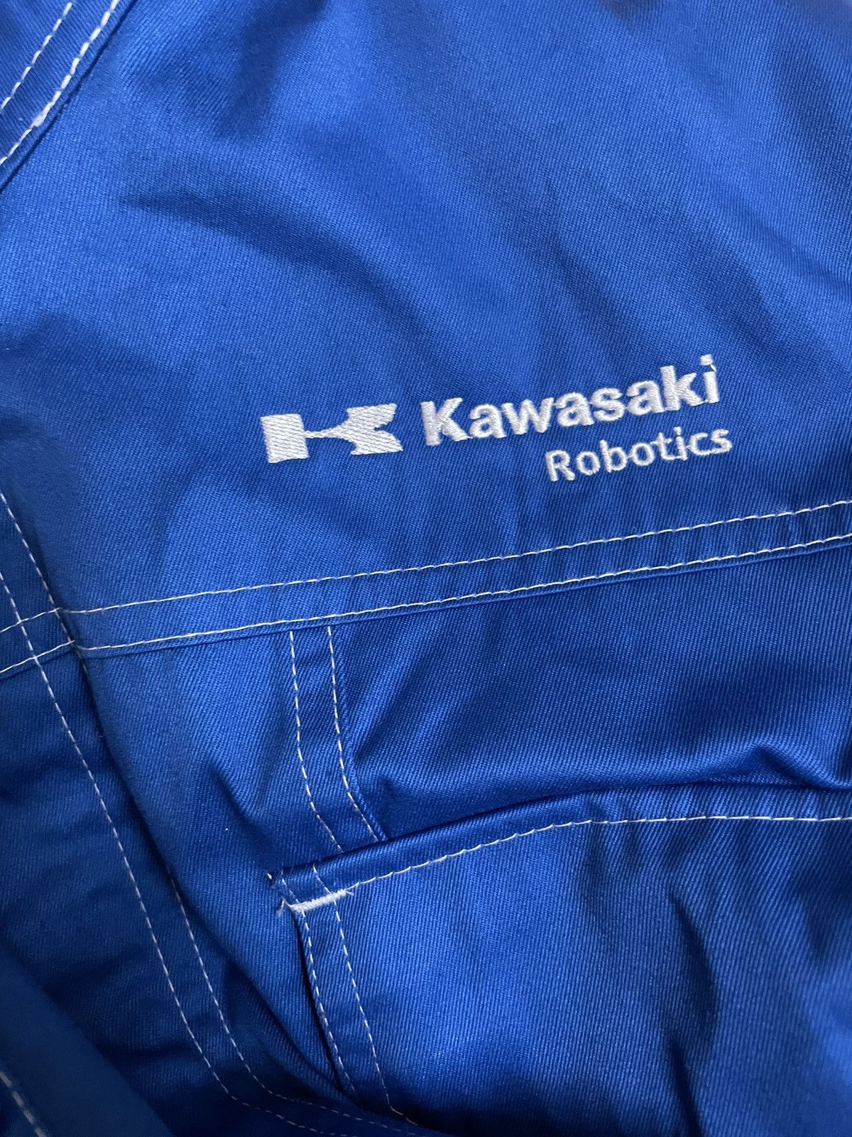 Japanese Brand Kawasaki Robotics Jumsuit Coverall Size US 38 / EU 54 - 10 Thumbnail